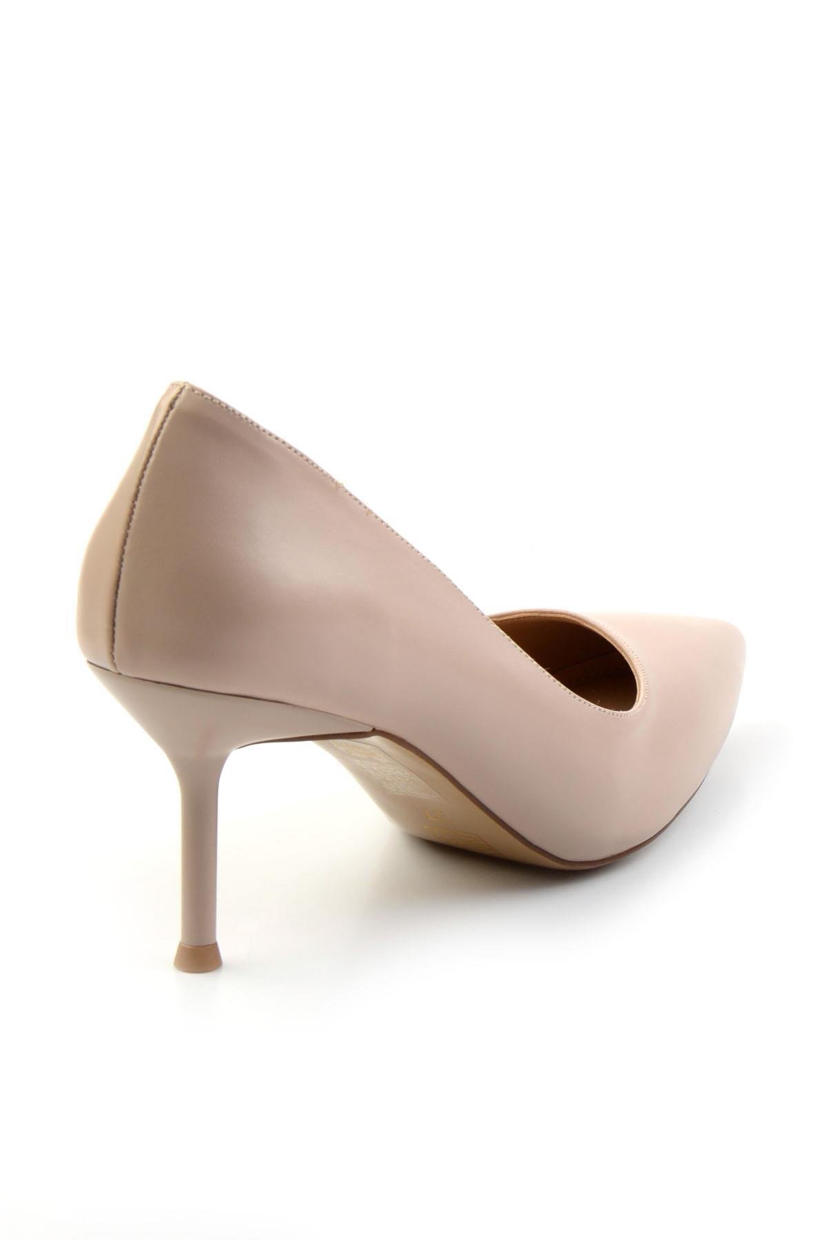Bej  Kadın Klasik Topuklu Ayakkabı K01209075209