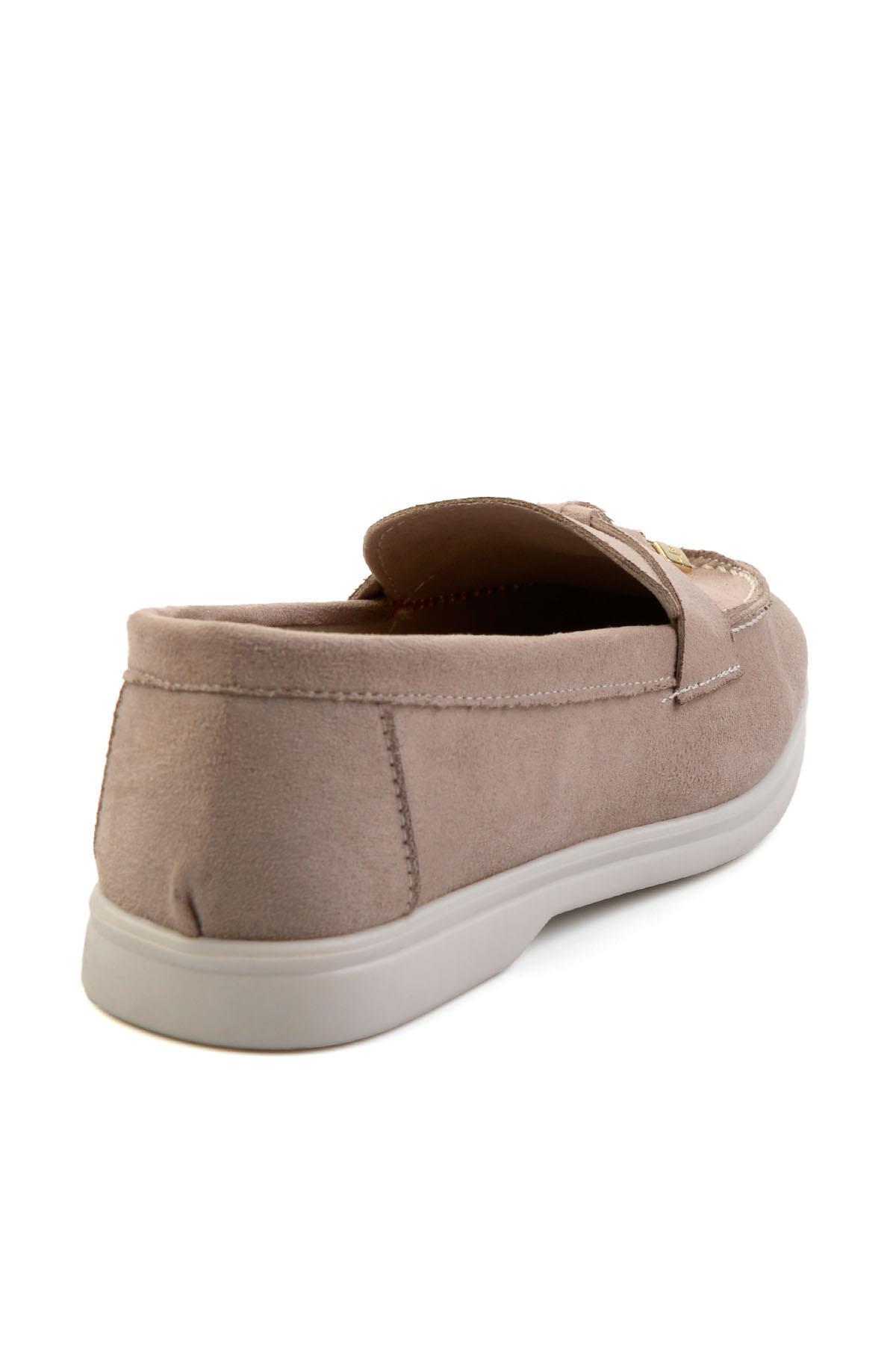 Bej  Kadın Loafer Ayakkabı K01140004672