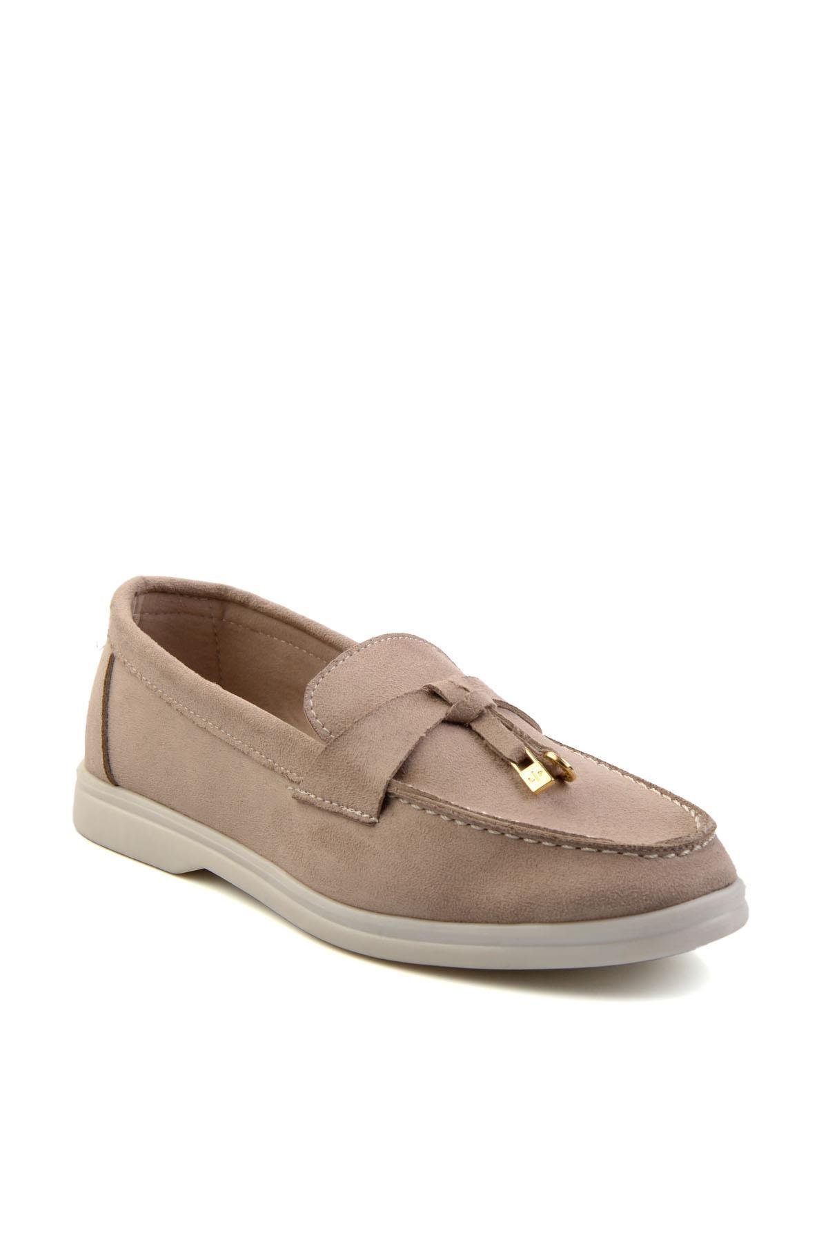 Bej  Kadın Loafer Ayakkabı K01140004672