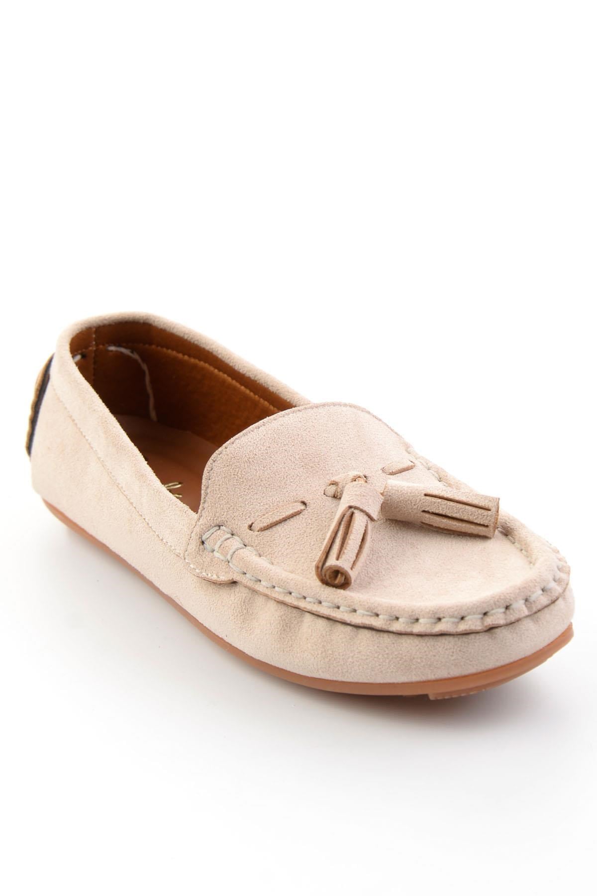 Bej  Kadın Loafer Ayakkabı K01309000672