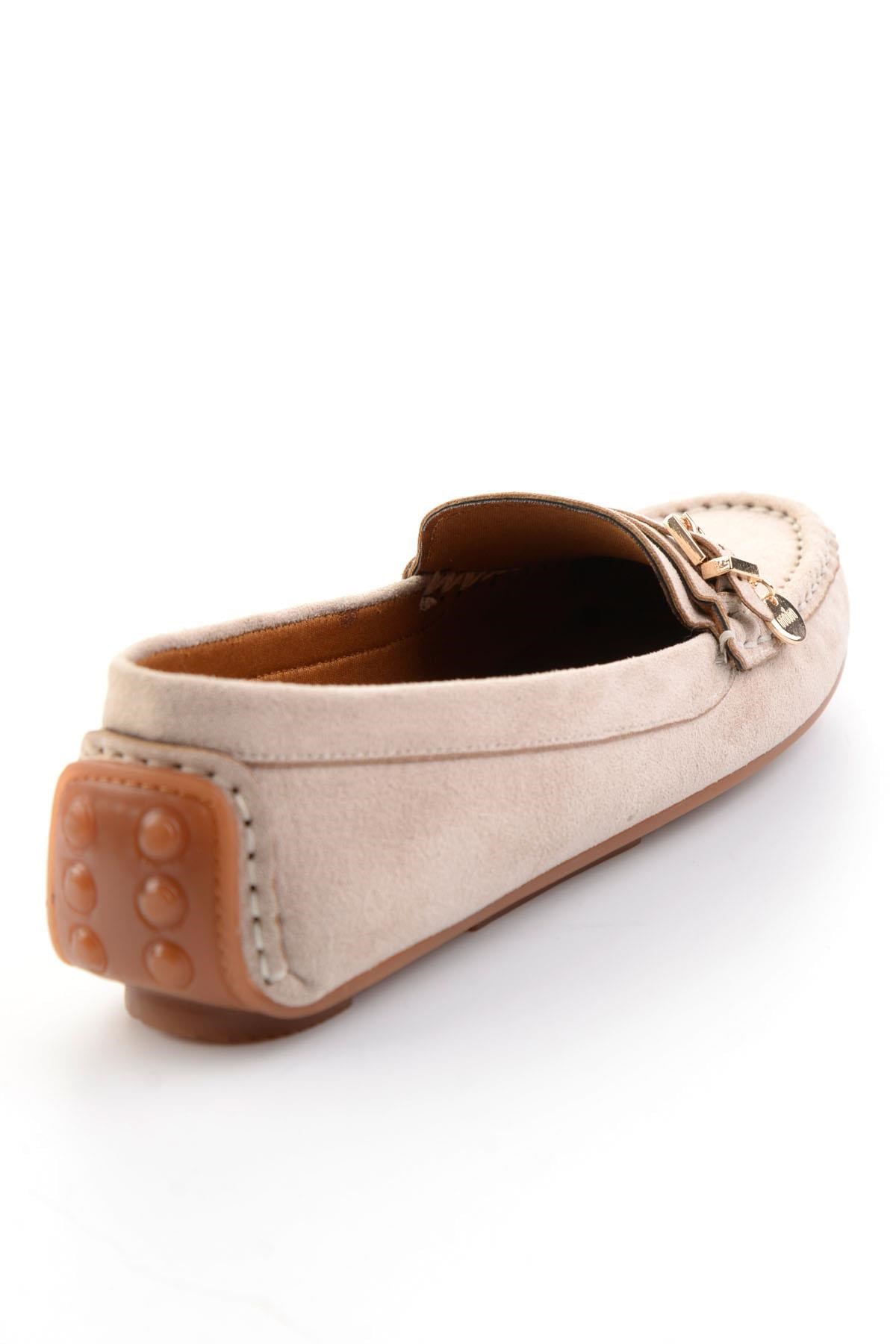 Bej  Kadın Loafer Ayakkabı K01309000772