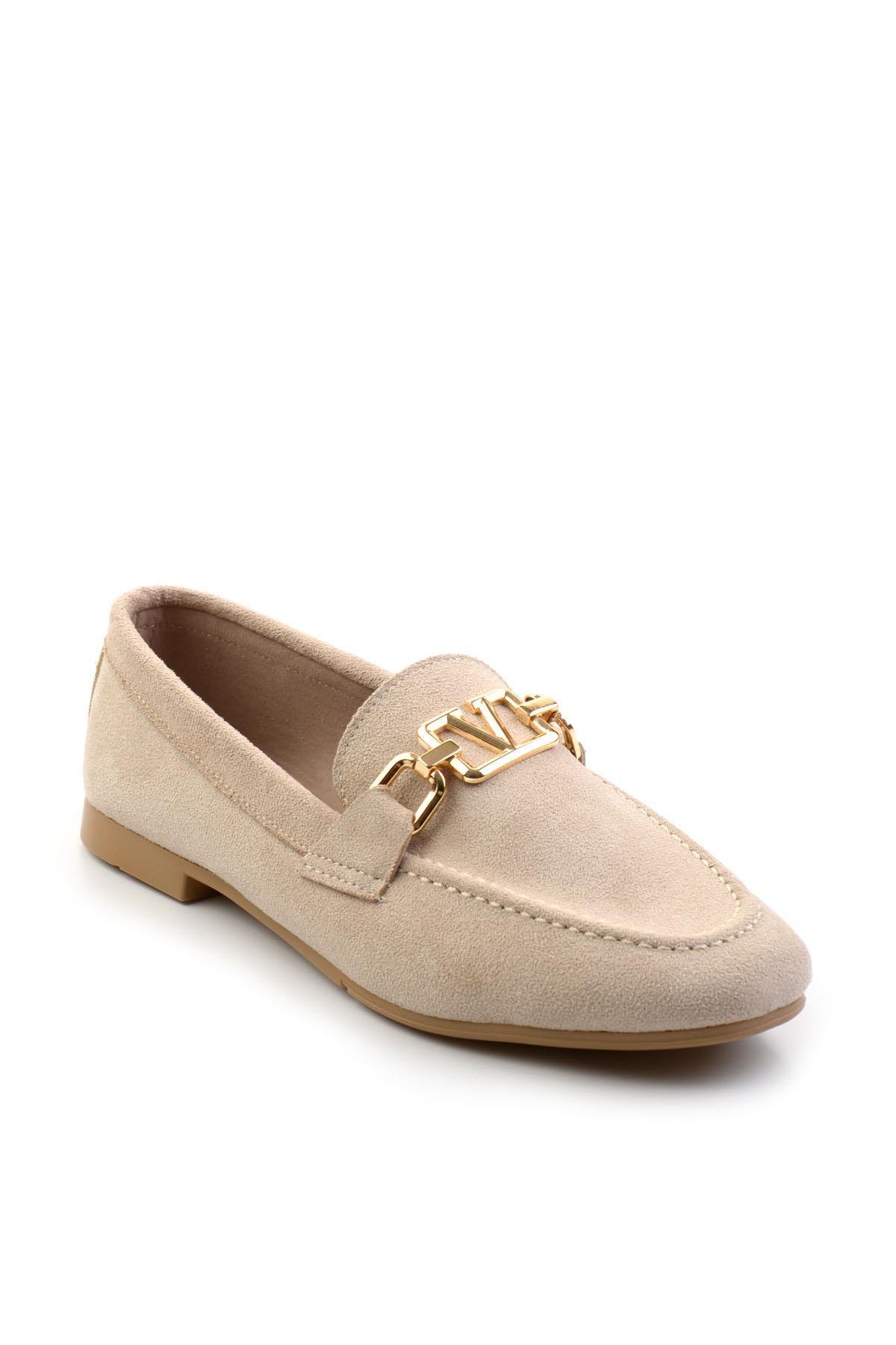 Bej  Kadın Loafer Ayakkabı K01503727102