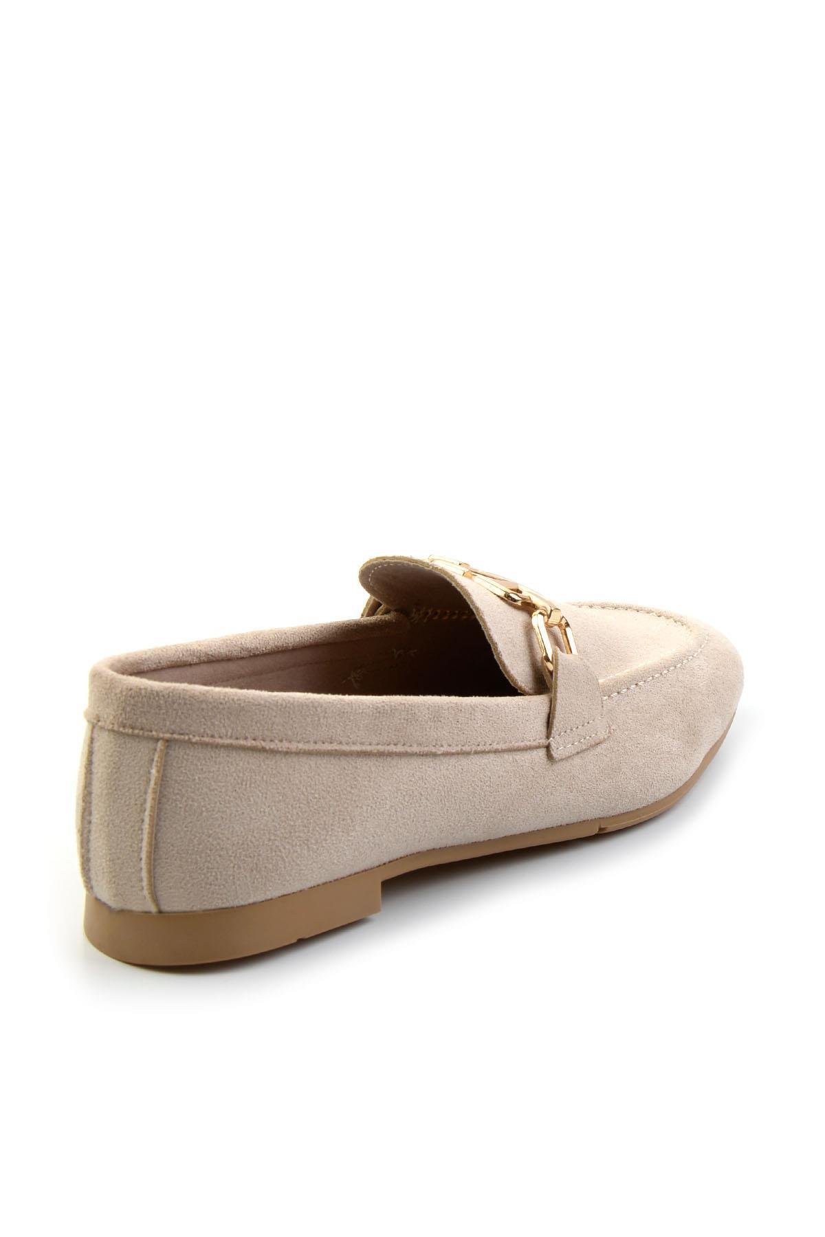 Bej  Kadın Loafer Ayakkabı K01503727102