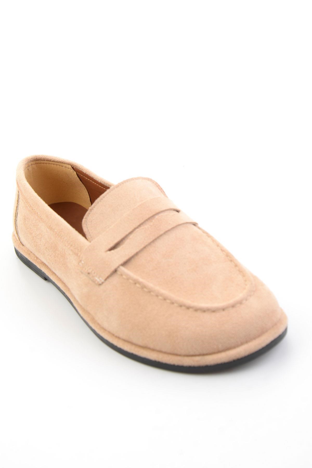 Bej  Kadın Loafer Ayakkabı K01606034372