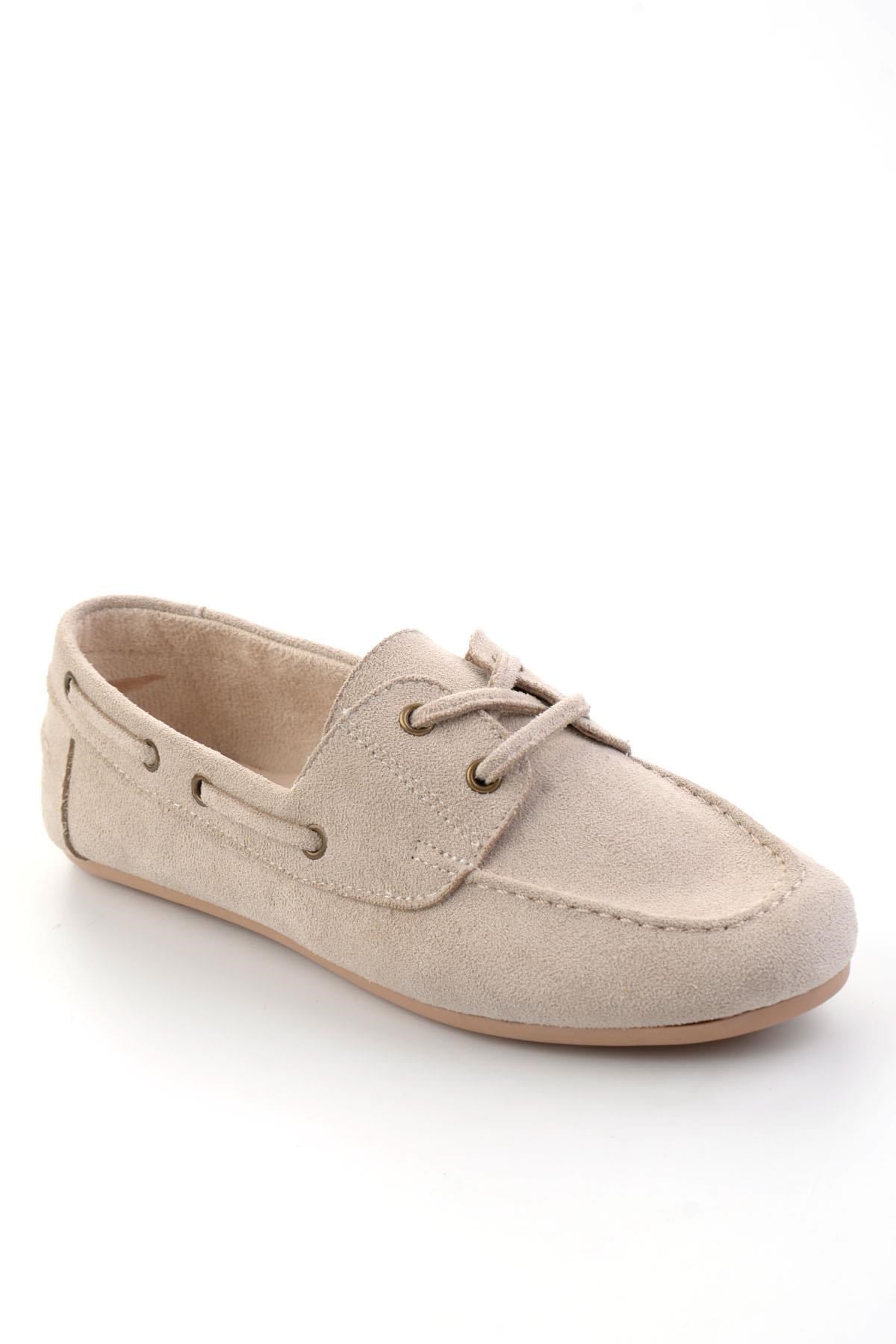 Bej  Kadın Loafer Ayakkabı K01688012172