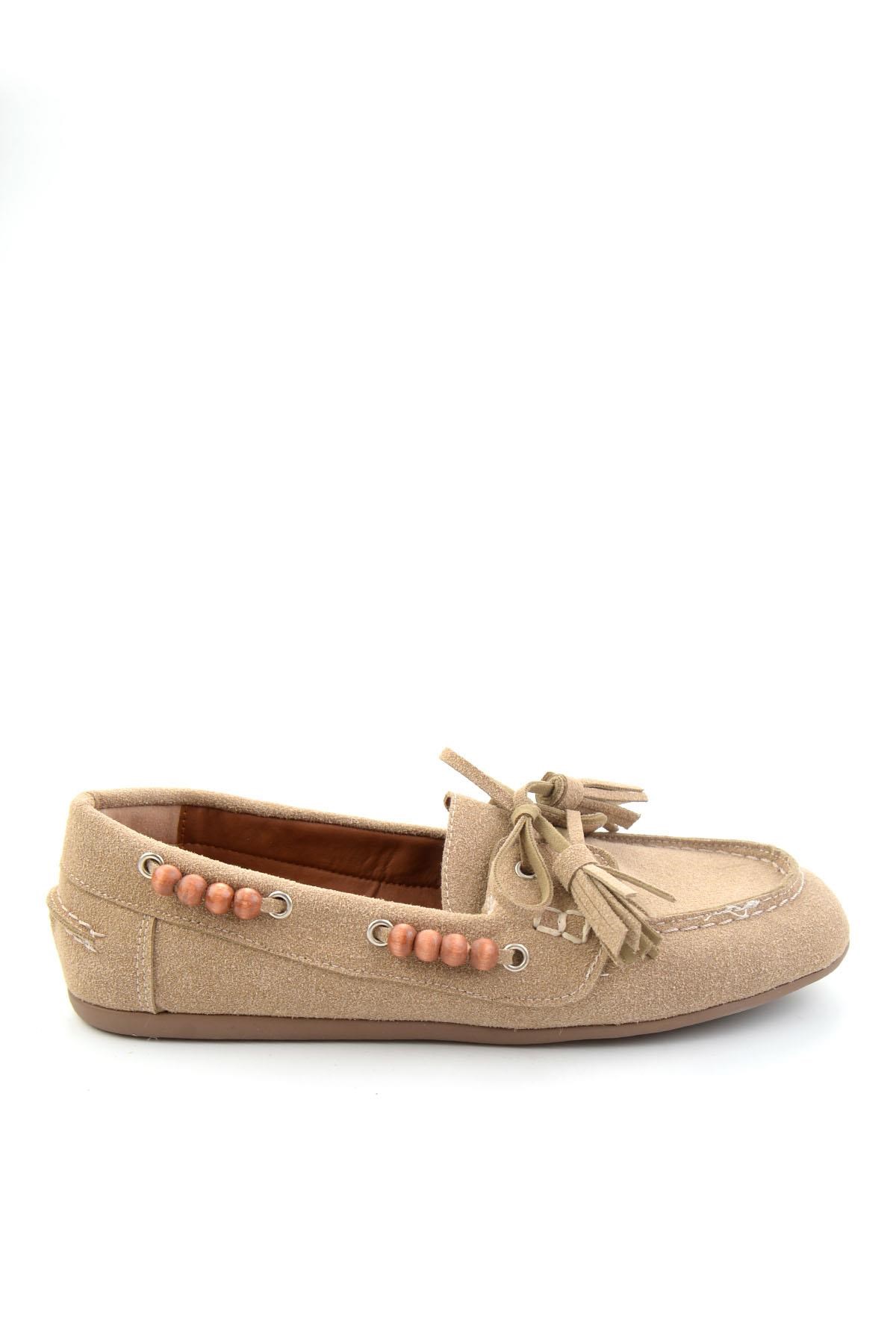Bej  Kadın Loafer Ayakkabı K01936070072
