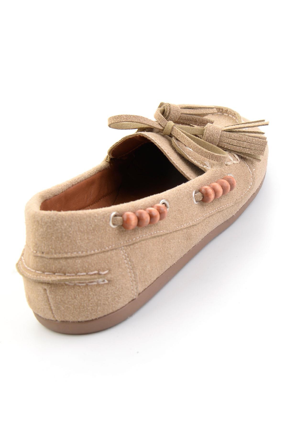 Bej  Kadın Loafer Ayakkabı K01936070072