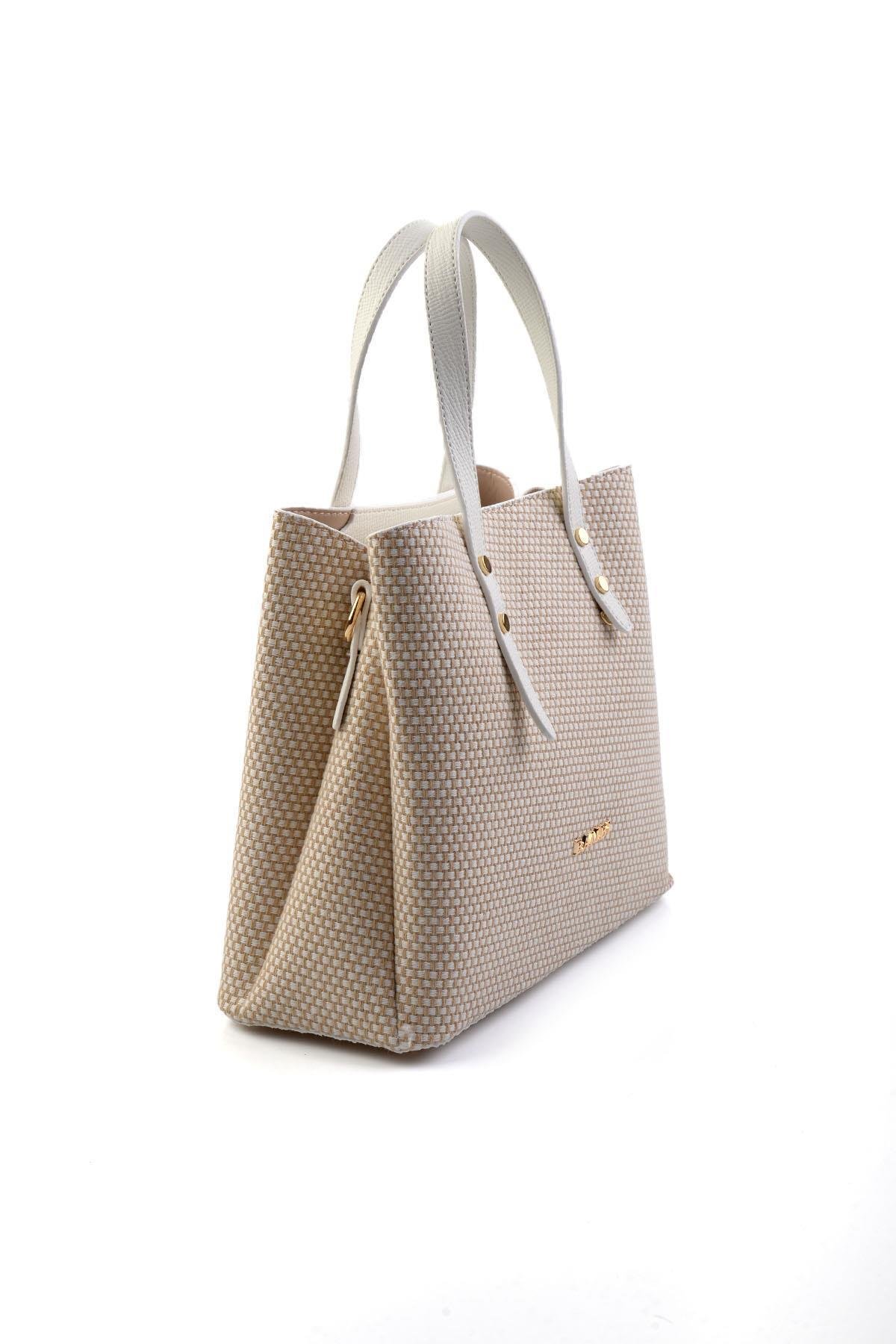 Bej  Kadın Omuz Çantası C06004220618