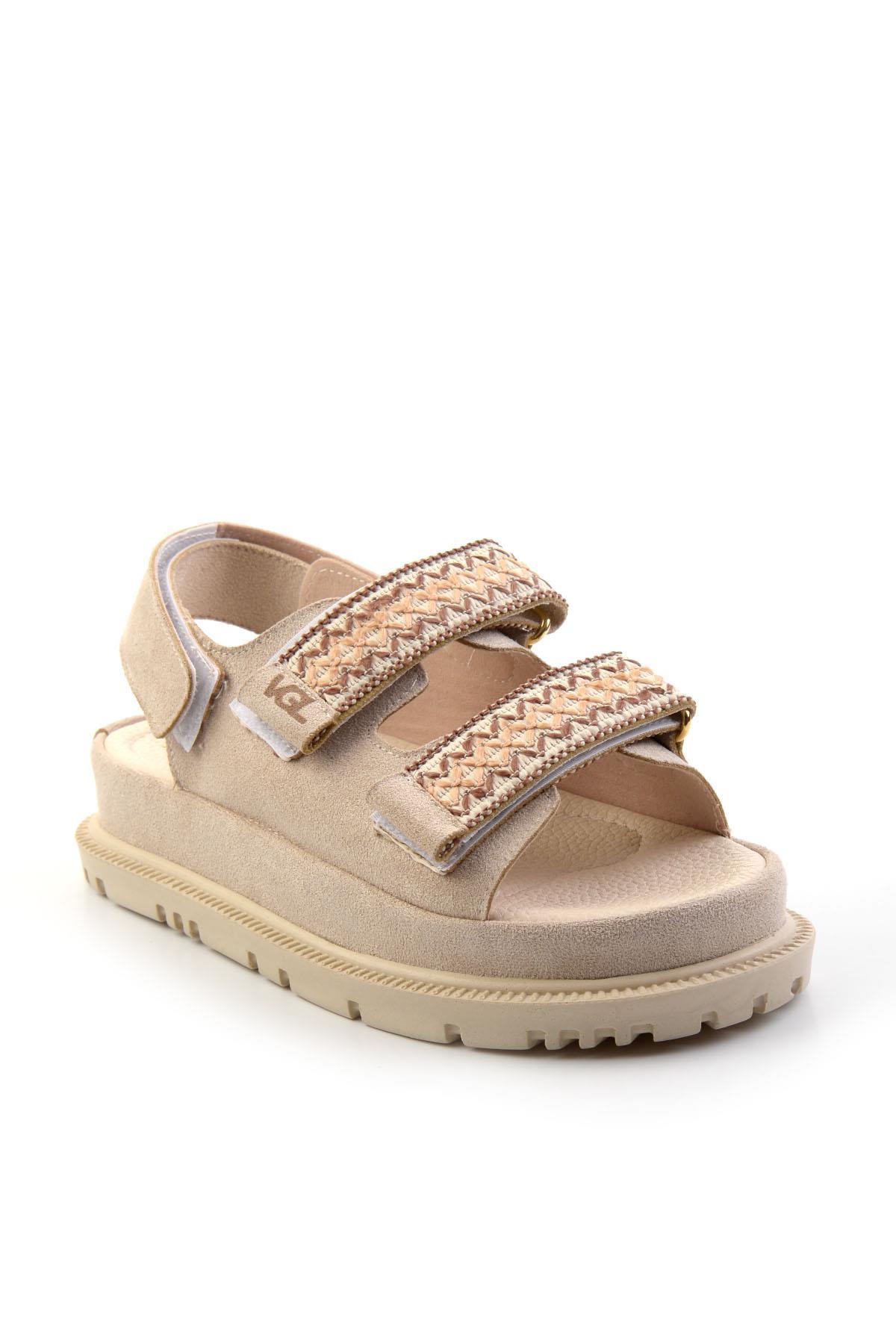 Bej  Kadın Sandalet K05058130572