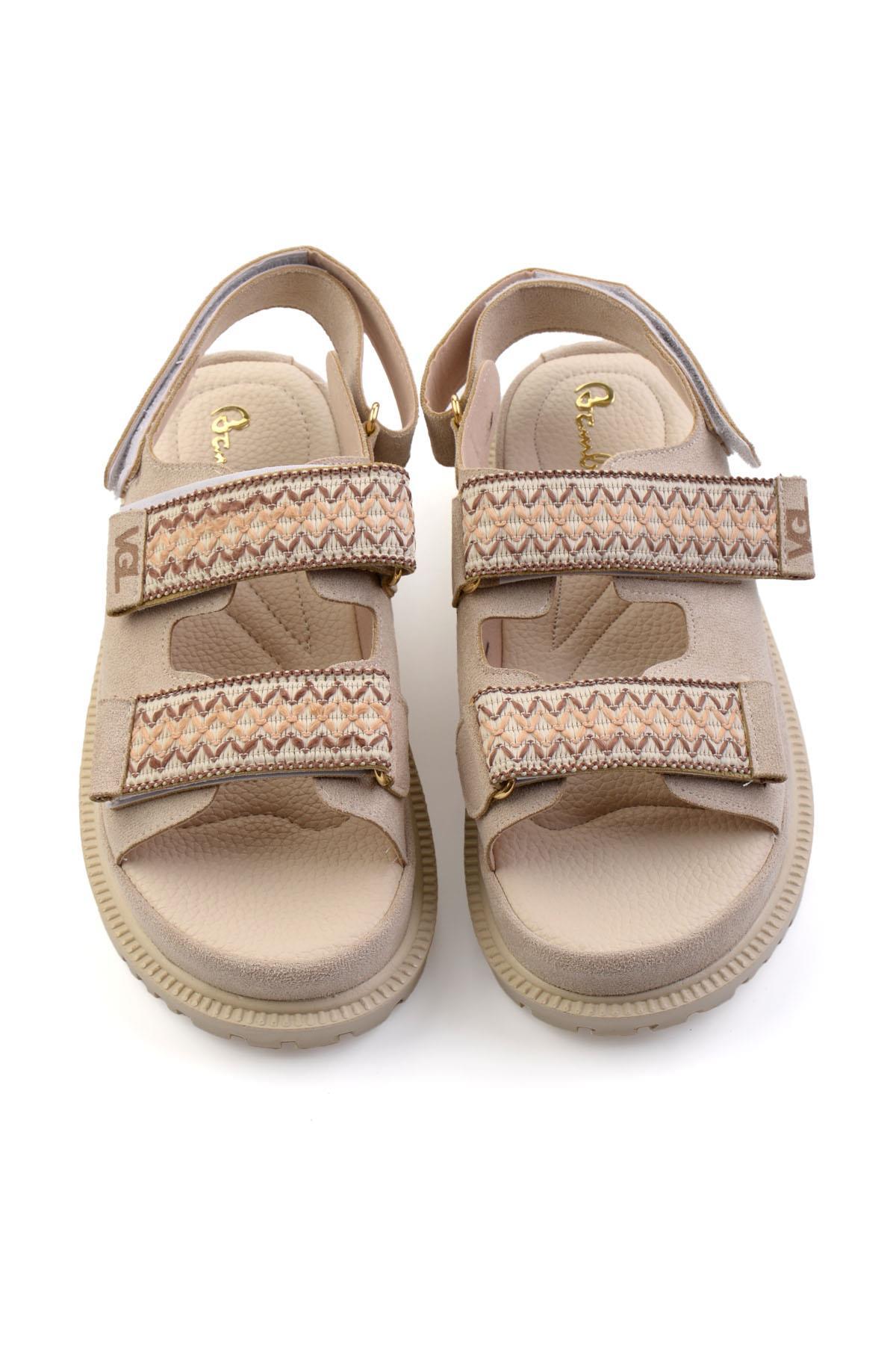 Bej  Kadın Sandalet K05058130572