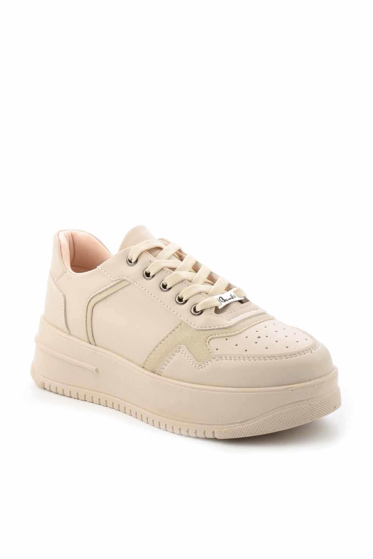 Bej  Kadın Sneaker K01179010409