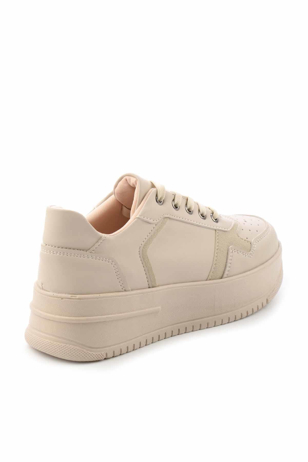 Bej  Kadın Sneaker K01179010409