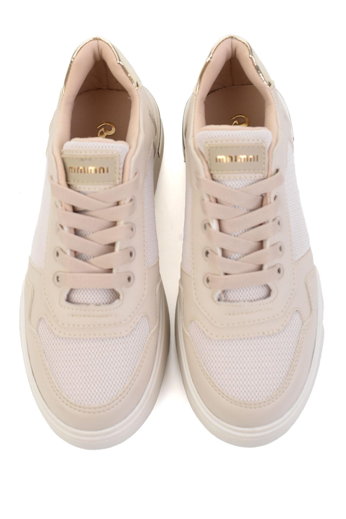 Bej  Kadın Sneaker K01179300922