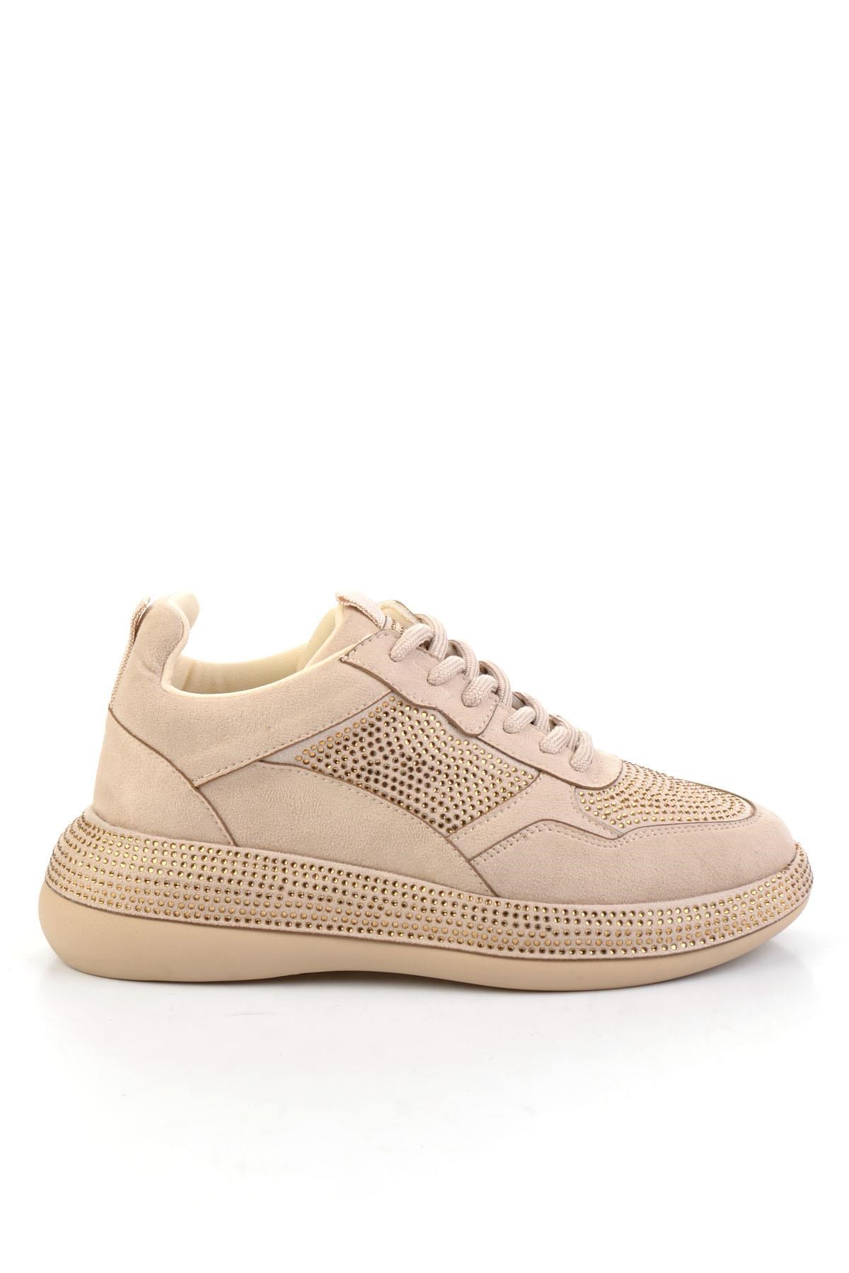 Bej  Kadın Sneaker K01228090987