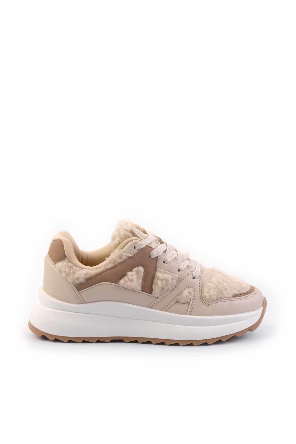 Bej  Kadın Sneaker K01412200097