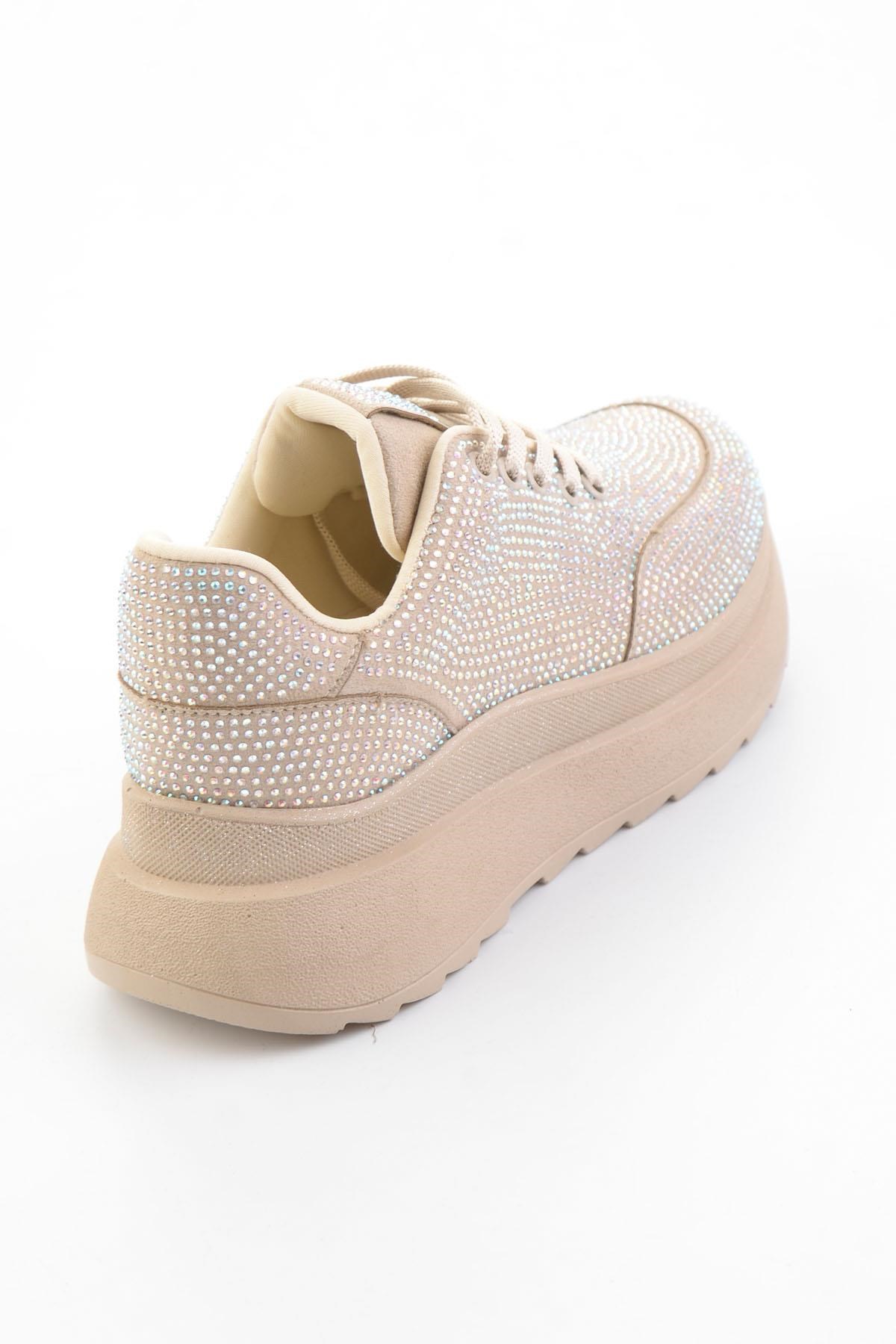 Bej  Kadın Sneaker K01709060387