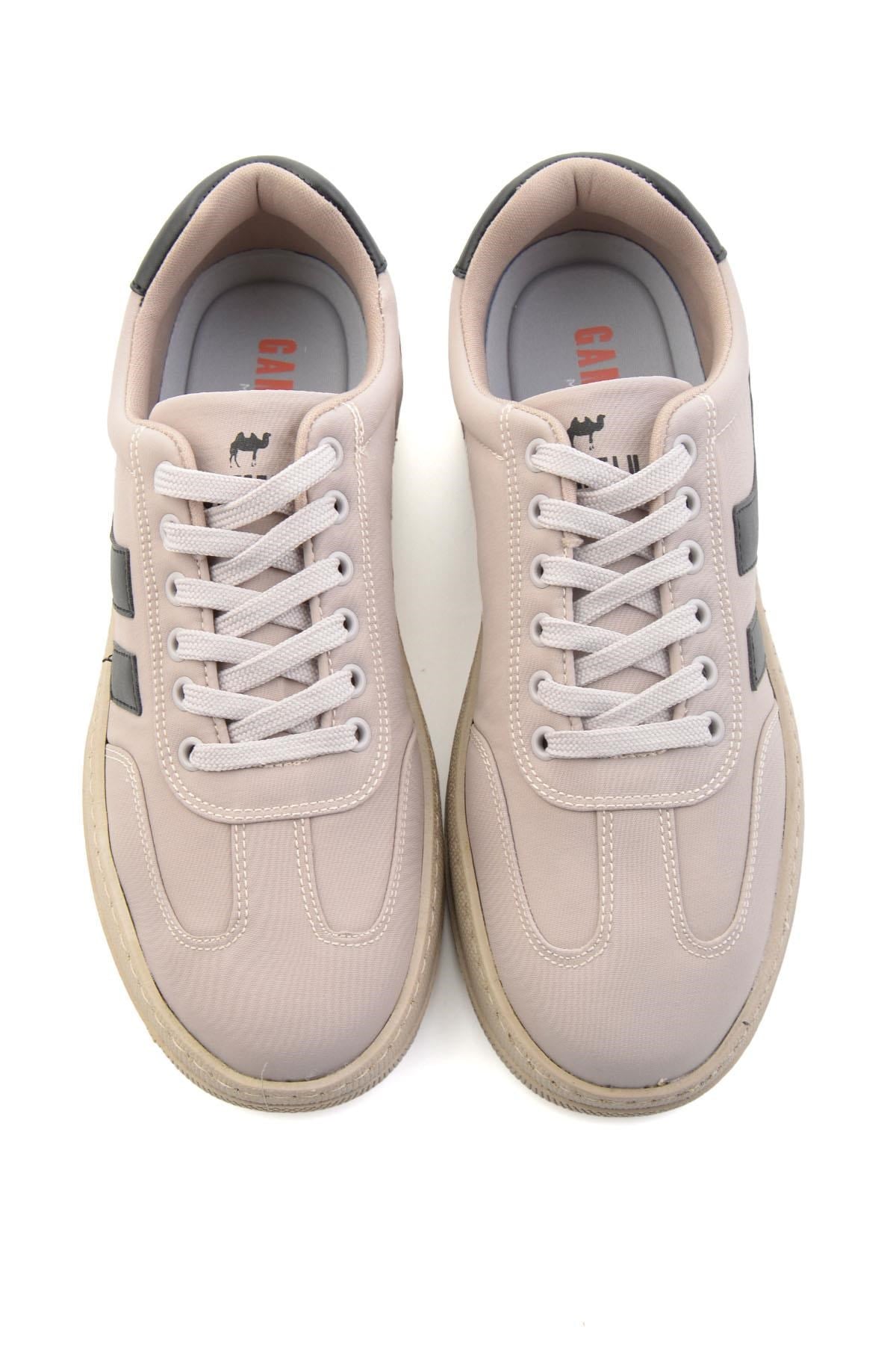 Bej Kumaş  Erkek Sneaker E01175560904