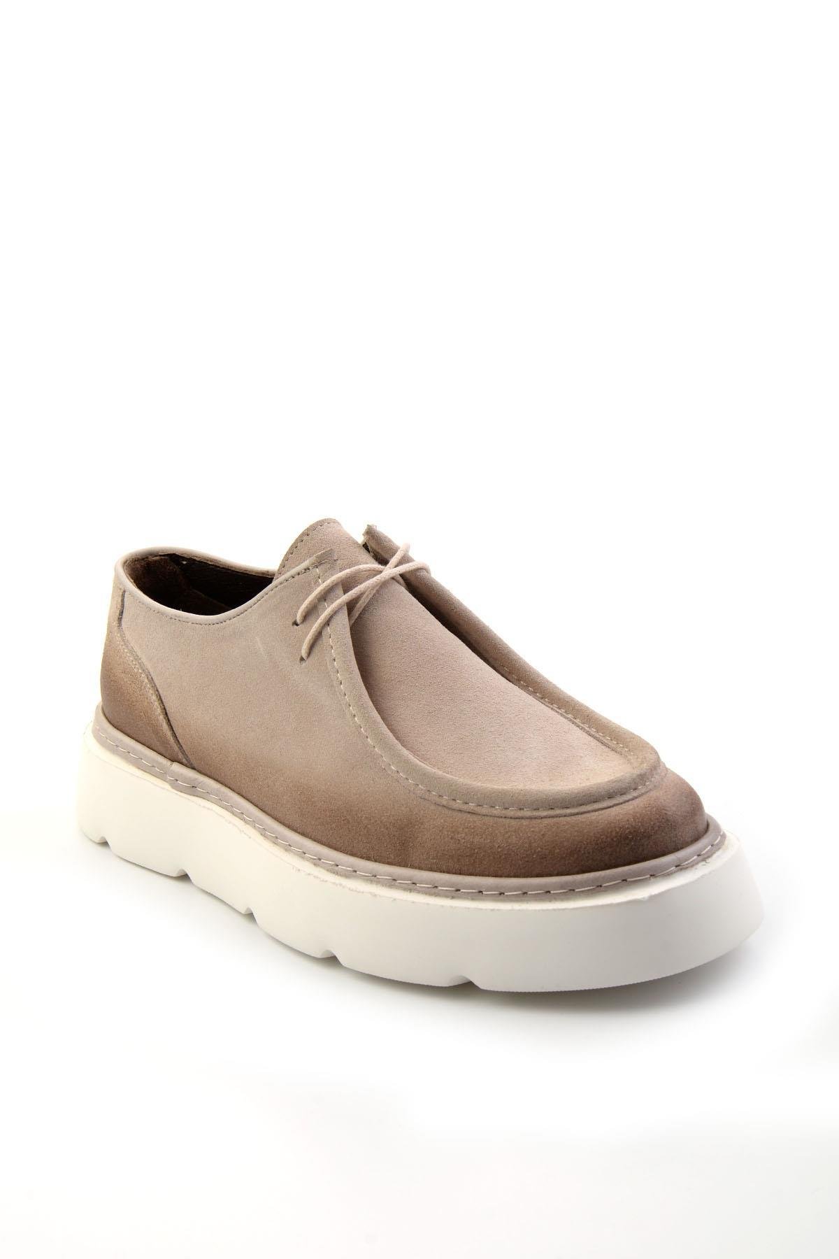 Bej Leather Erkek Casual Ayakkabı E01304414802