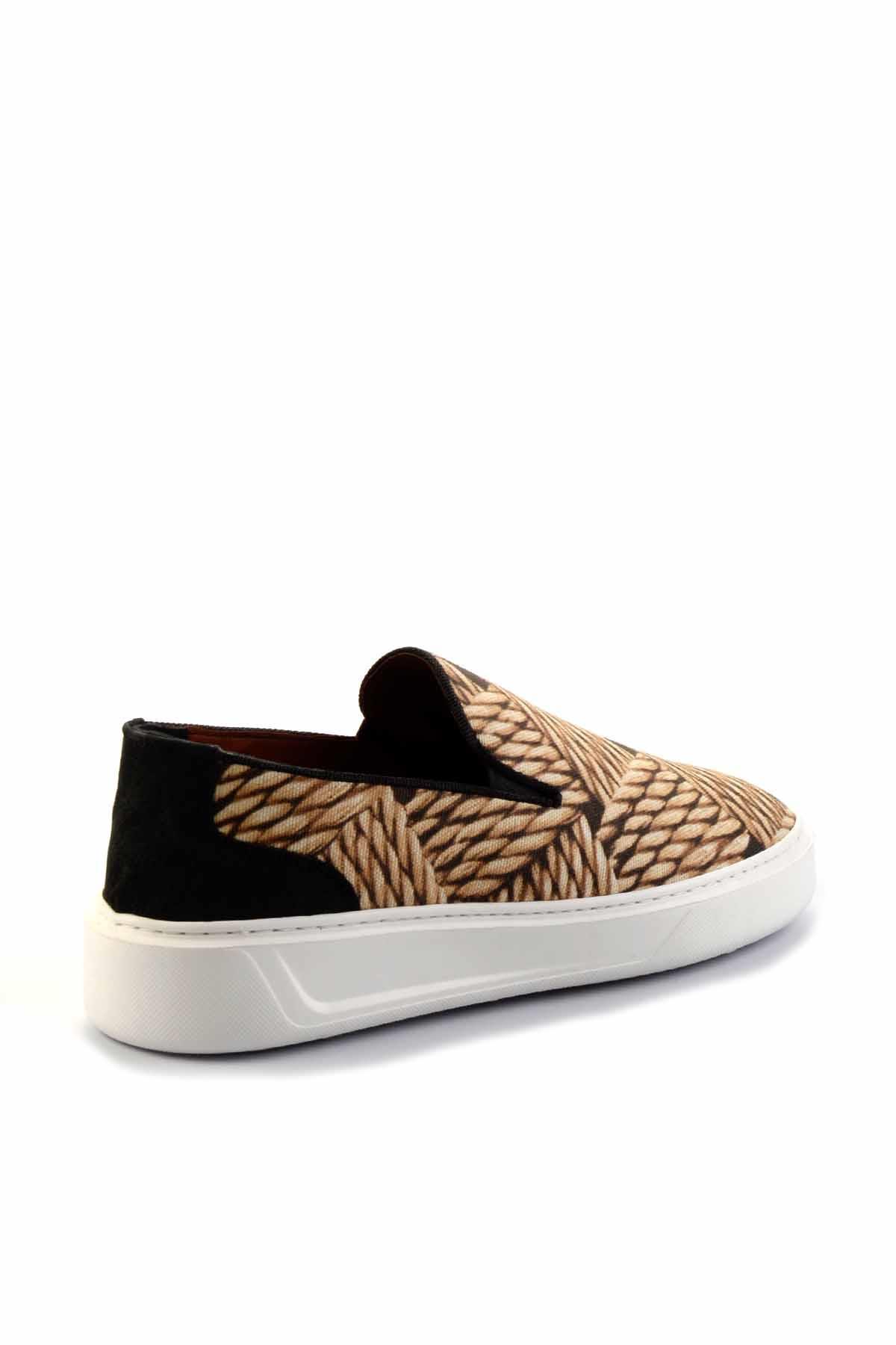 Bej Leather Erkek Casual Ayakkabı E01378002204