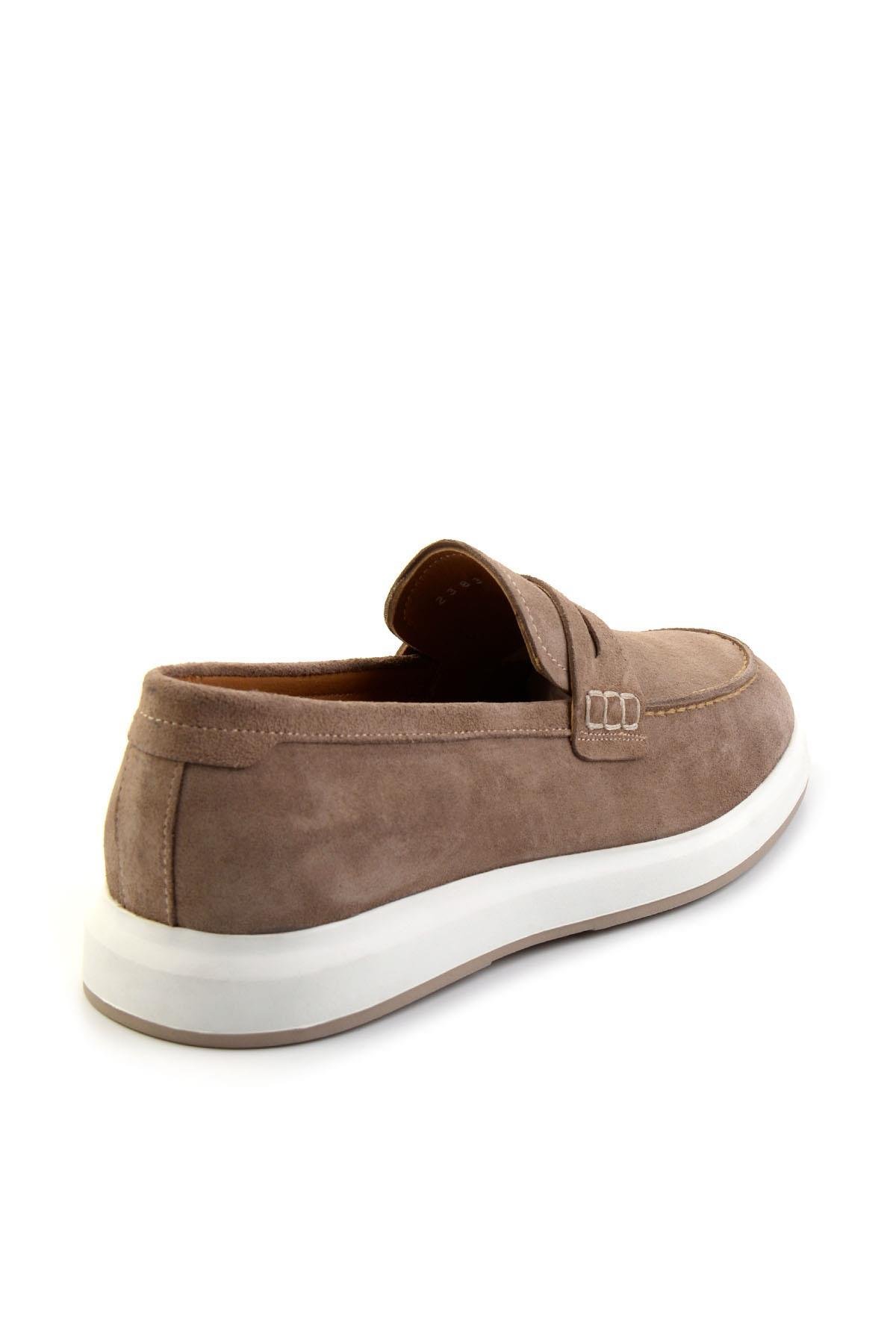 Bej Leather Erkek Casual Ayakkabı E01587238302