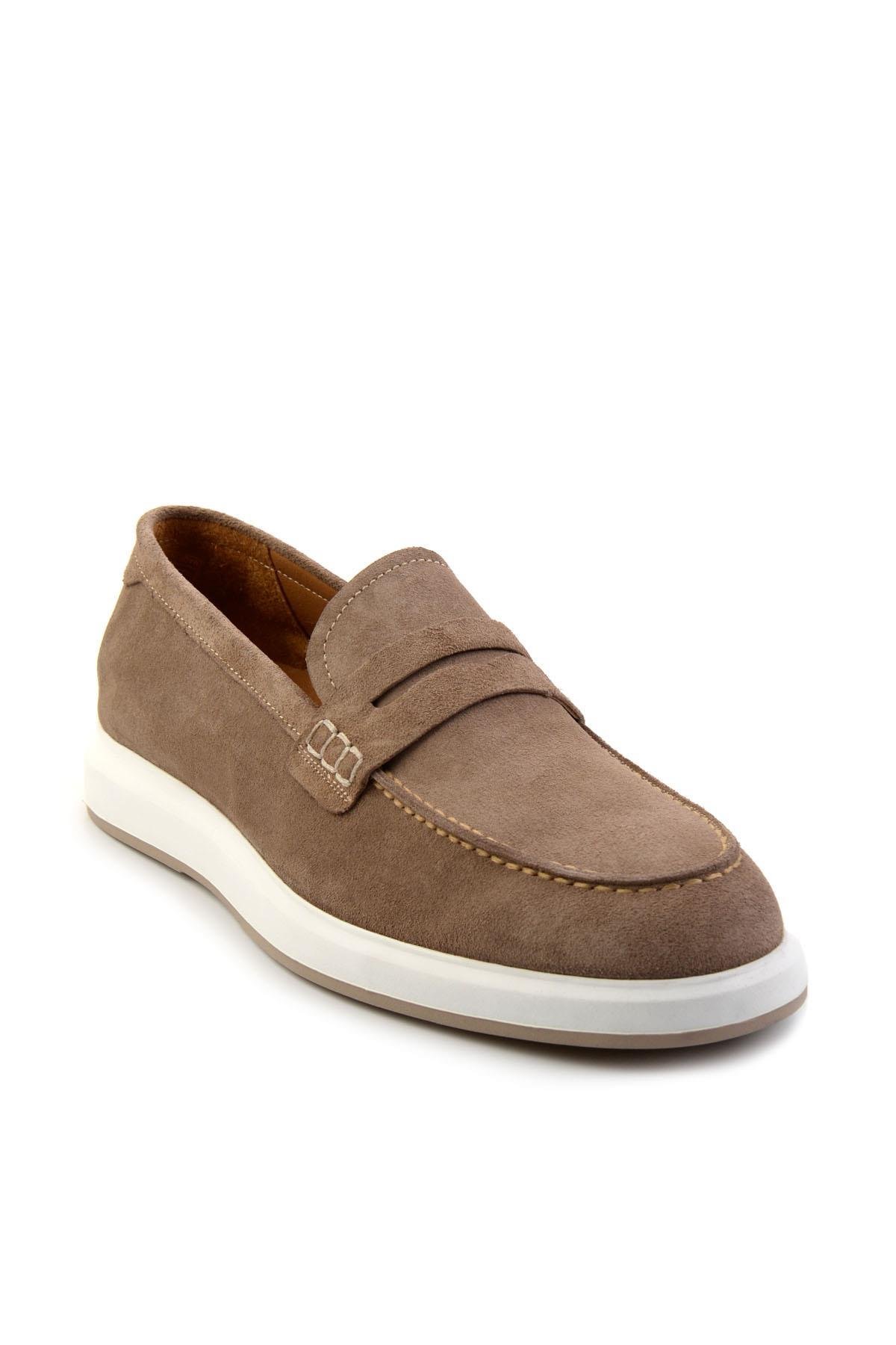 Bej Leather Erkek Casual Ayakkabı E01587238302
