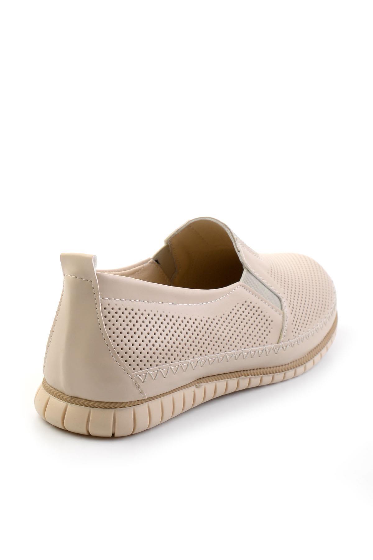 Bej Leather Kadın Casual Ayakkabı K01140005203