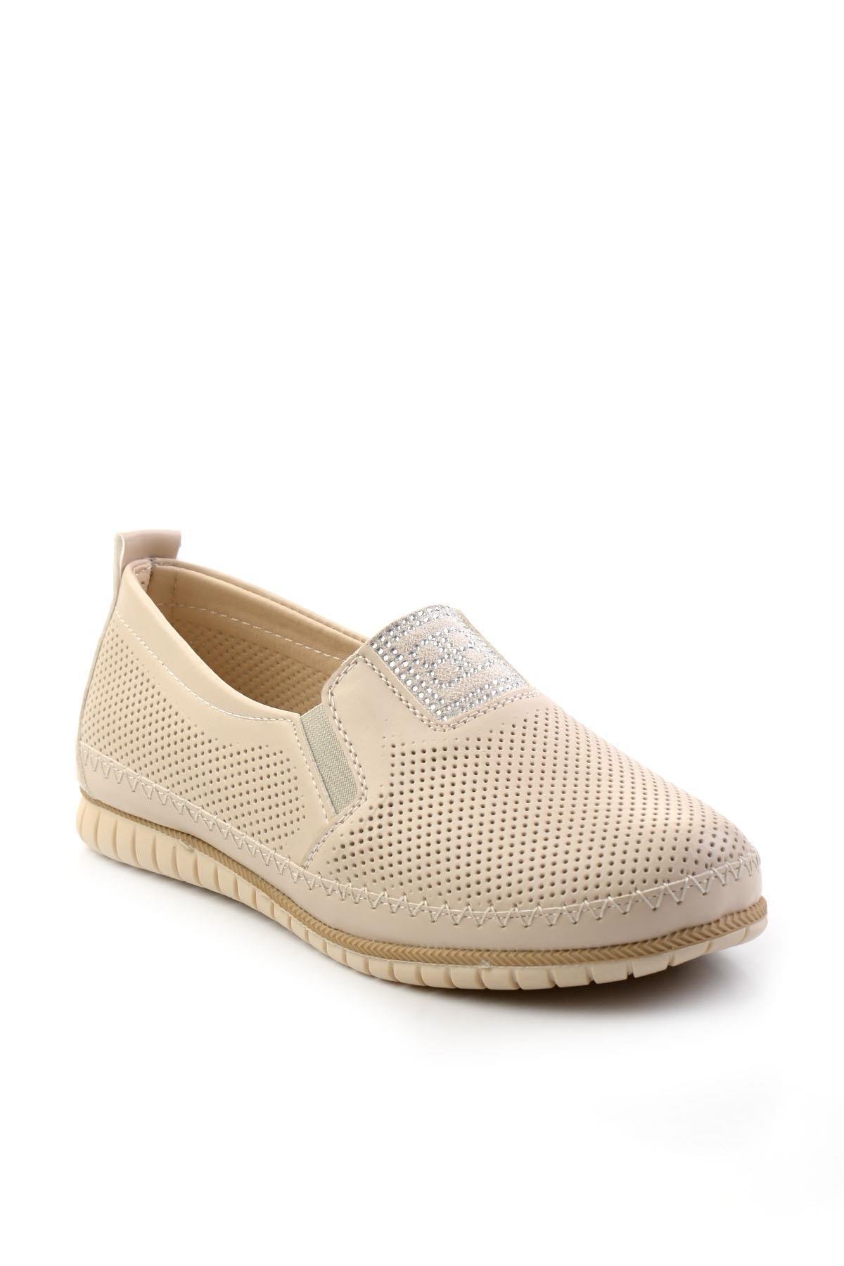 Bej Leather Kadın Casual Ayakkabı K01140005203