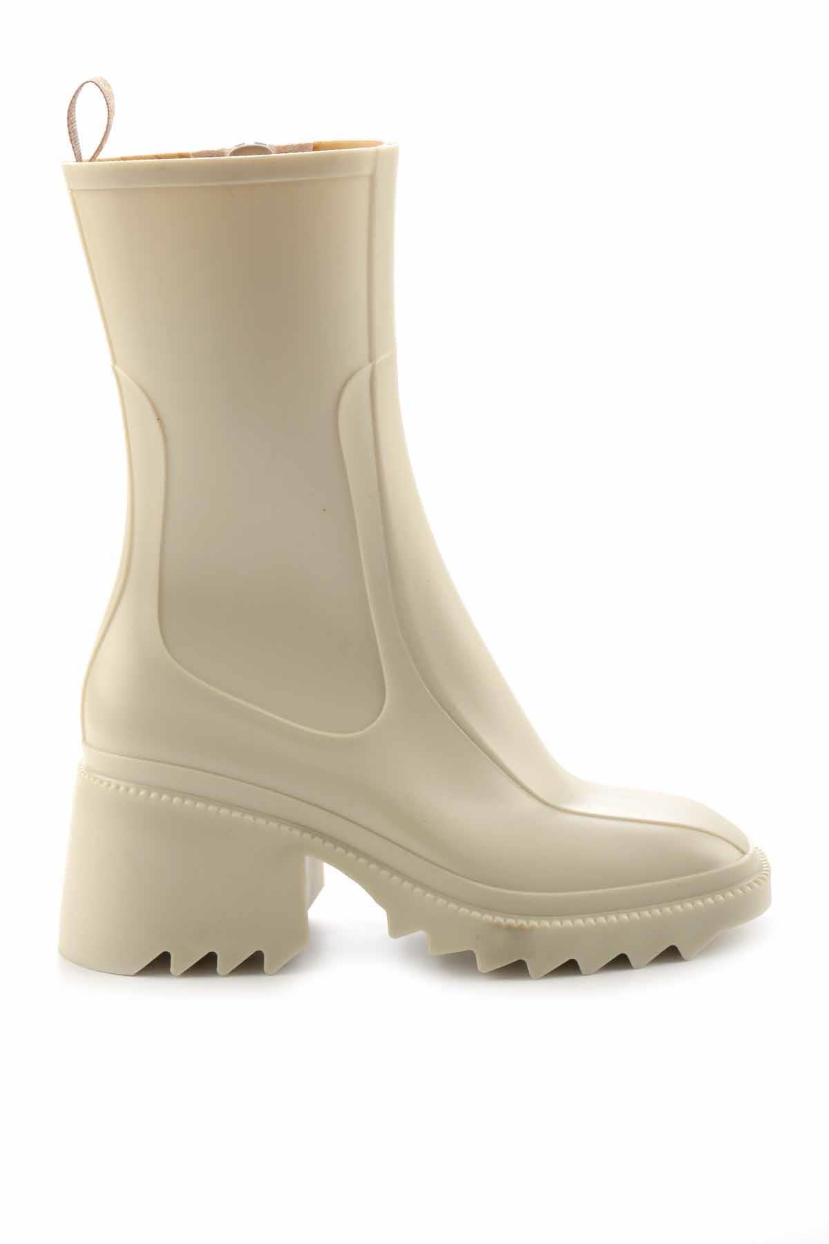Bej Pvc  Kadın Bot & Bootie K02748100123
