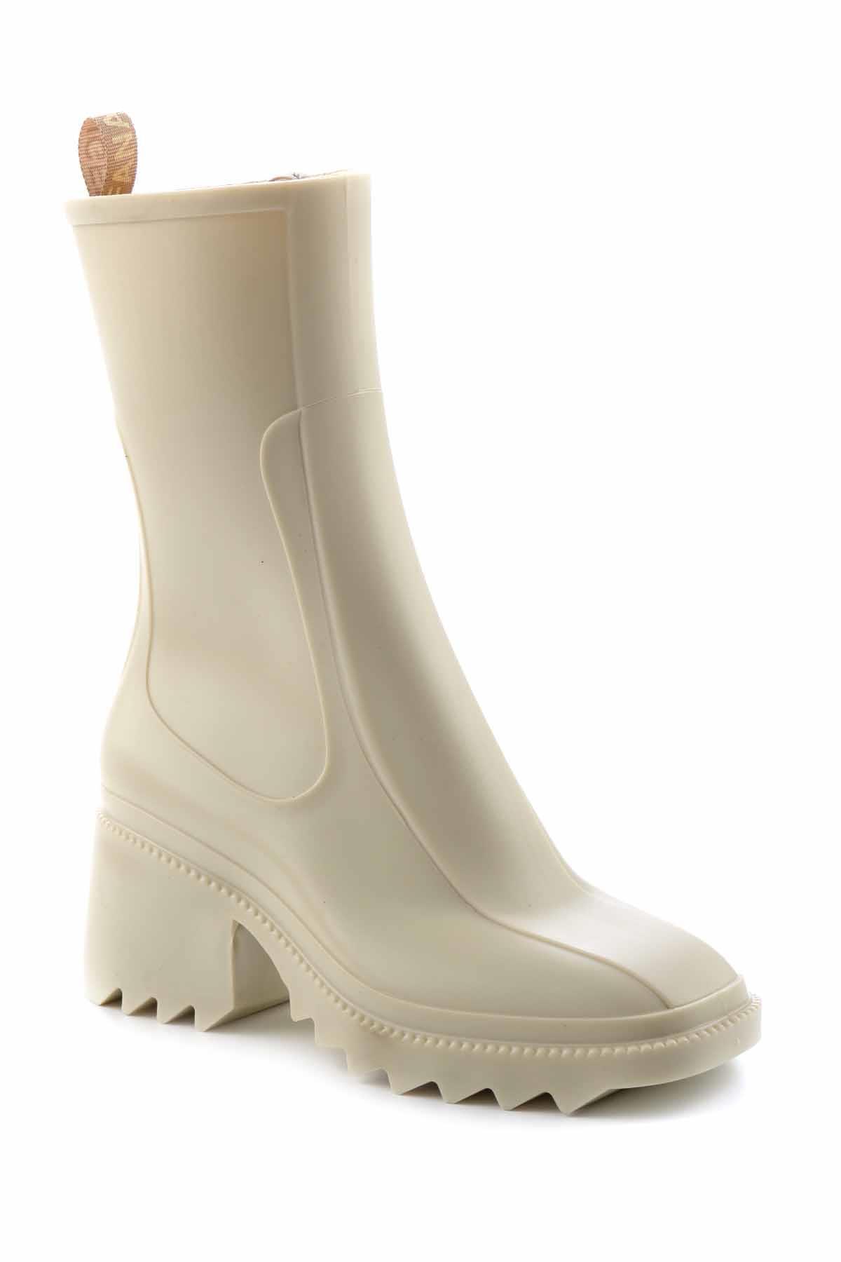 Bej Pvc  Kadın Bot & Bootie K02748100123