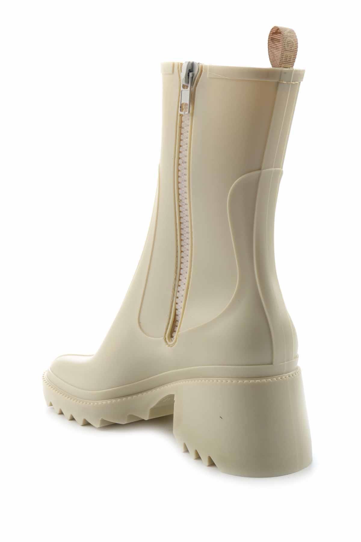 Bej Pvc  Kadın Bot & Bootie K02748100123
