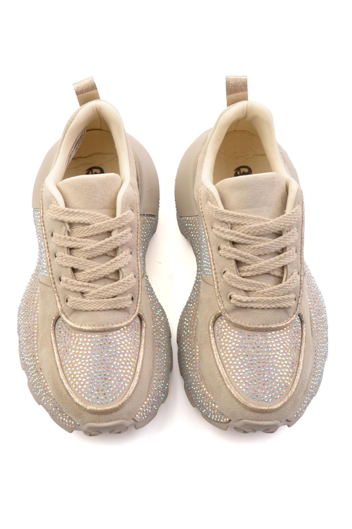 Bej Renkli  Kadın Sneaker K01235003387