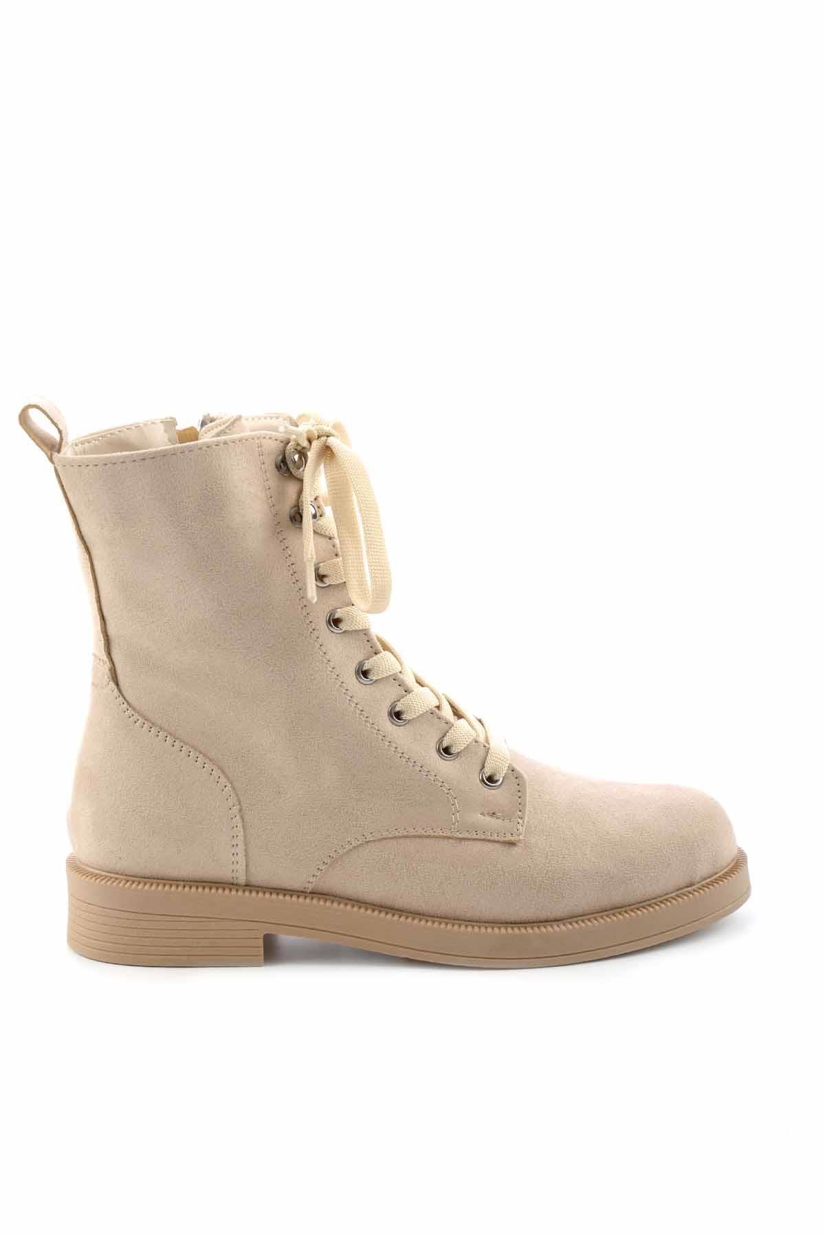 Bej Süet  Kadın Bot & Bootie K02913234102