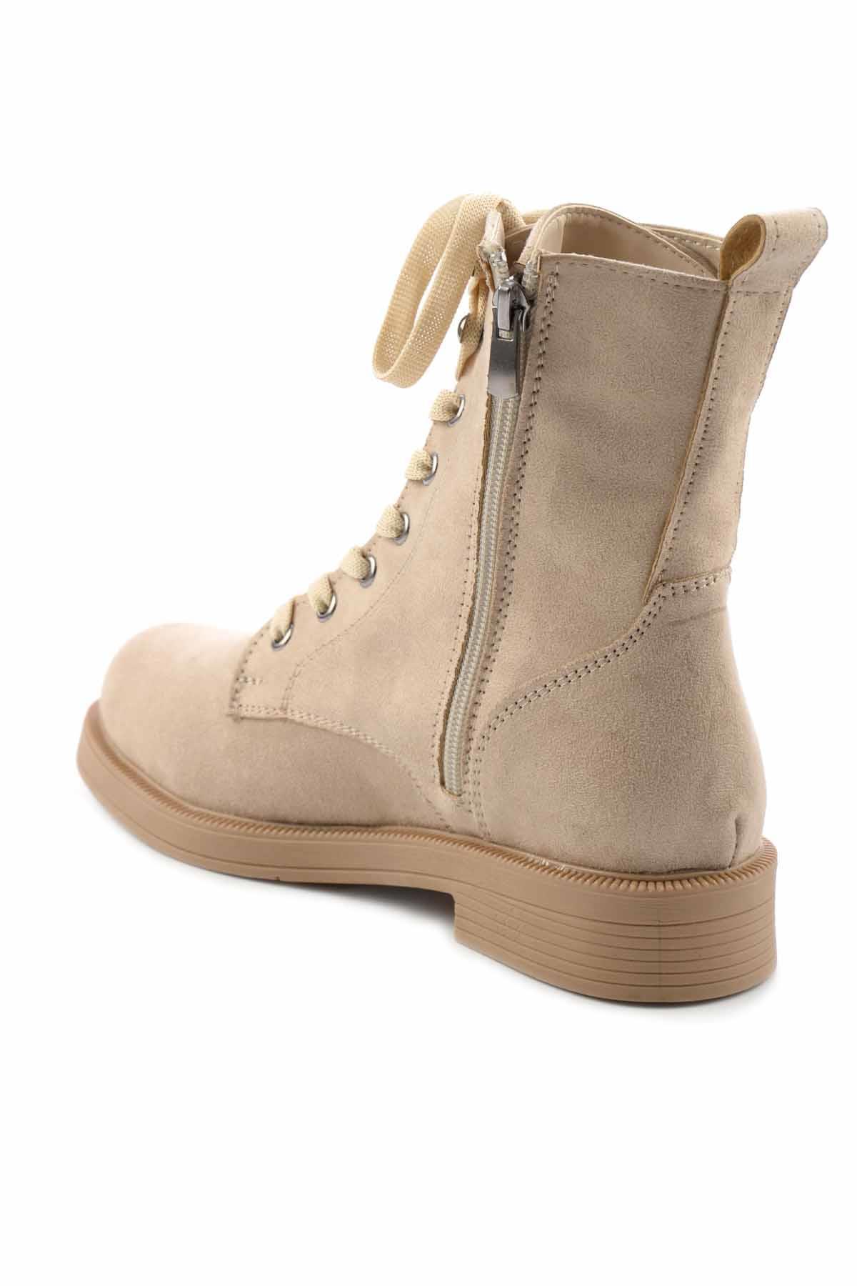Bej Süet  Kadın Bot & Bootie K02913234102