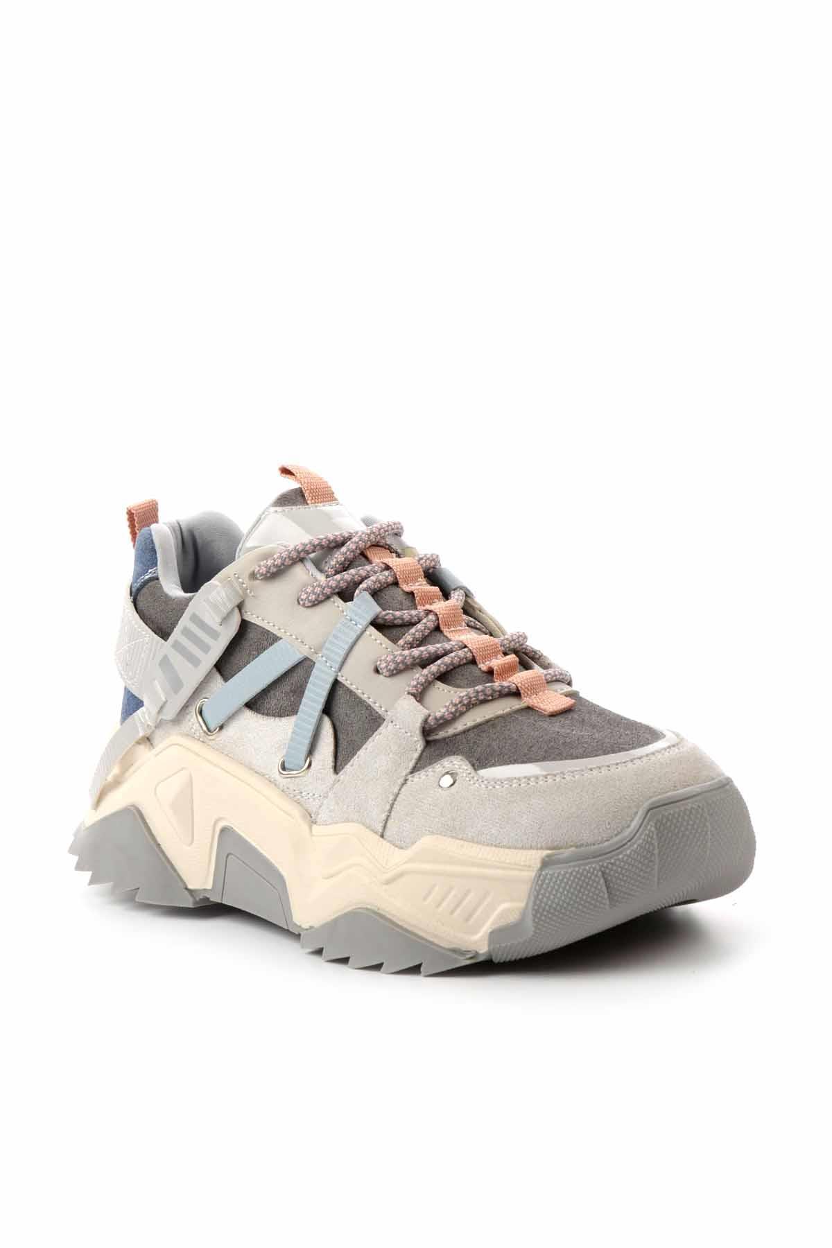Bej Süet  Kadın Sneaker K01406280102