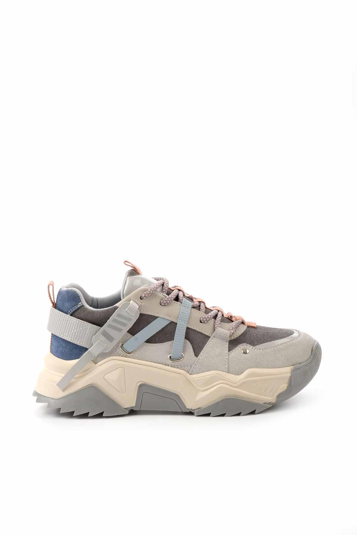 Bej Süet  Kadın Sneaker K01406280102