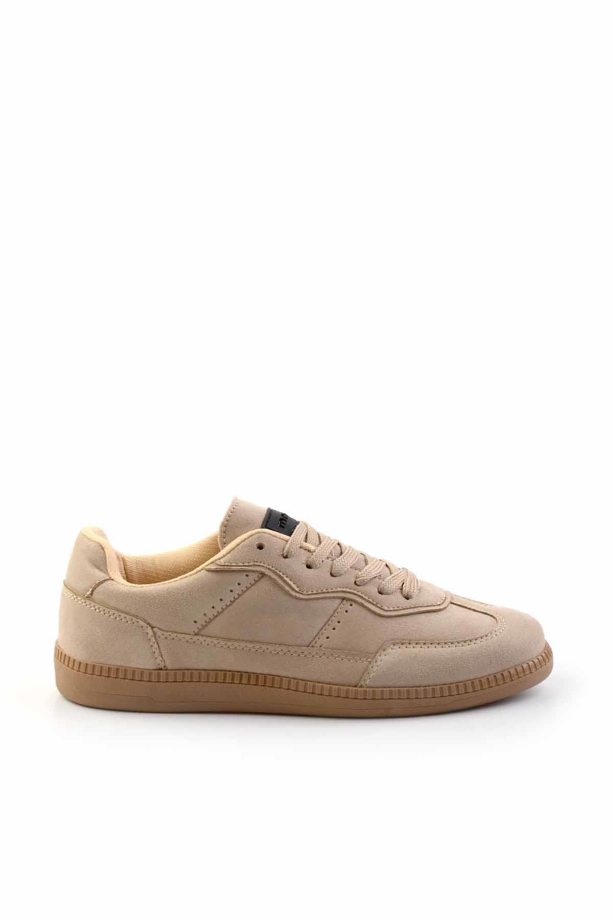 Bej Süet  Kadın Sneaker K01591512502