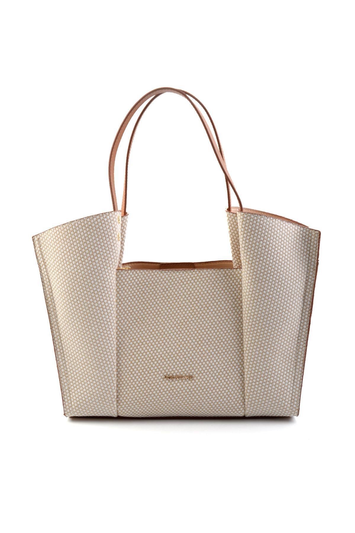 Bej Taba  Kadın Omuz Çantası C06004902428