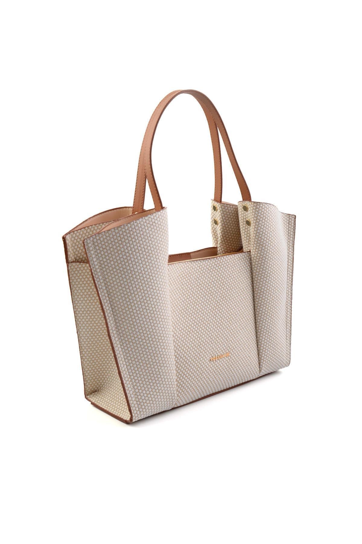 Bej Taba  Kadın Omuz Çantası C06004902428