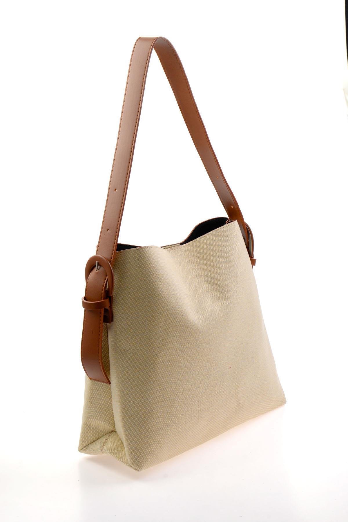 Bej Taba  Kadın Omuz Çantası C06571010218