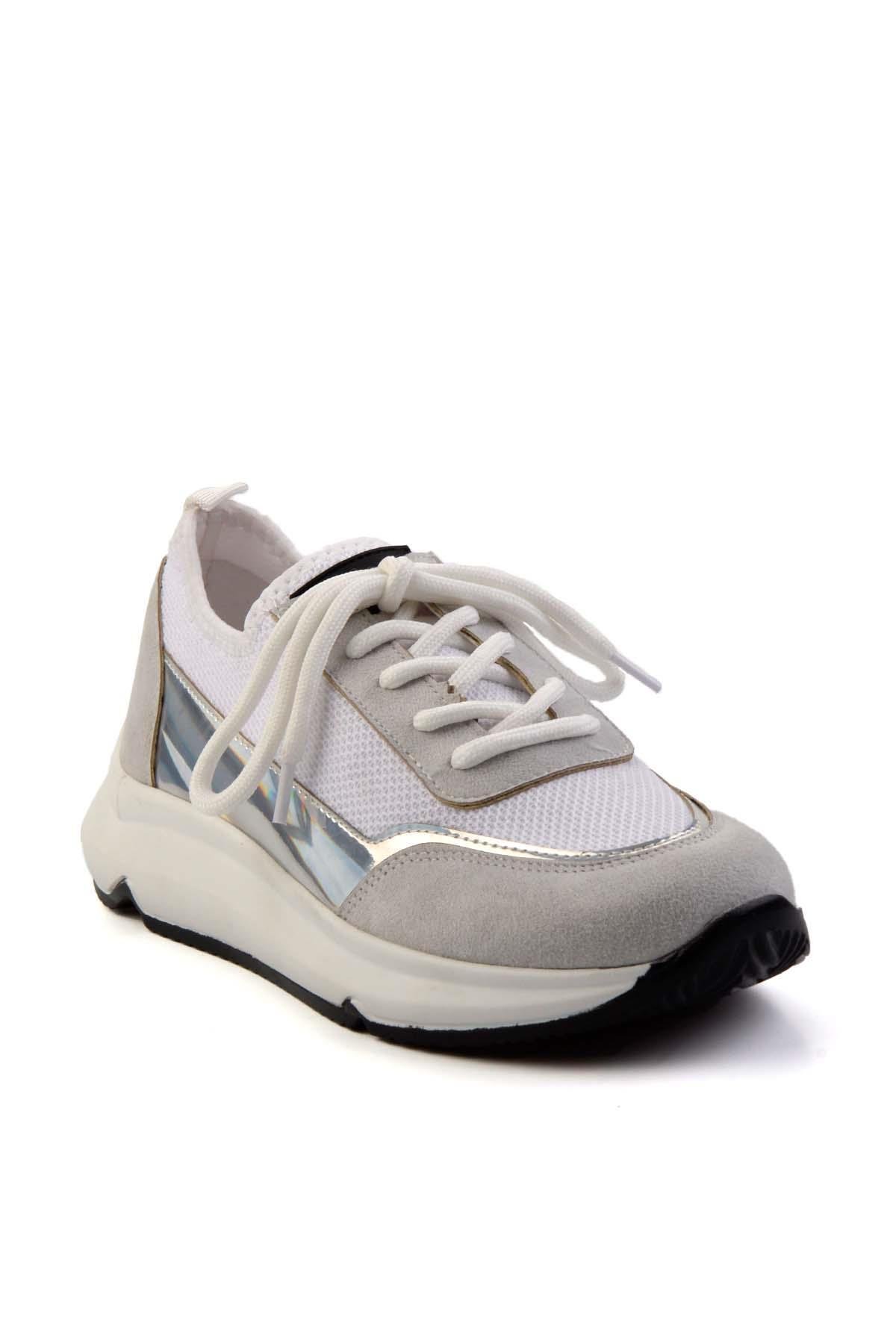 Beyaz Ayna  Kadın Sneaker K01228010339