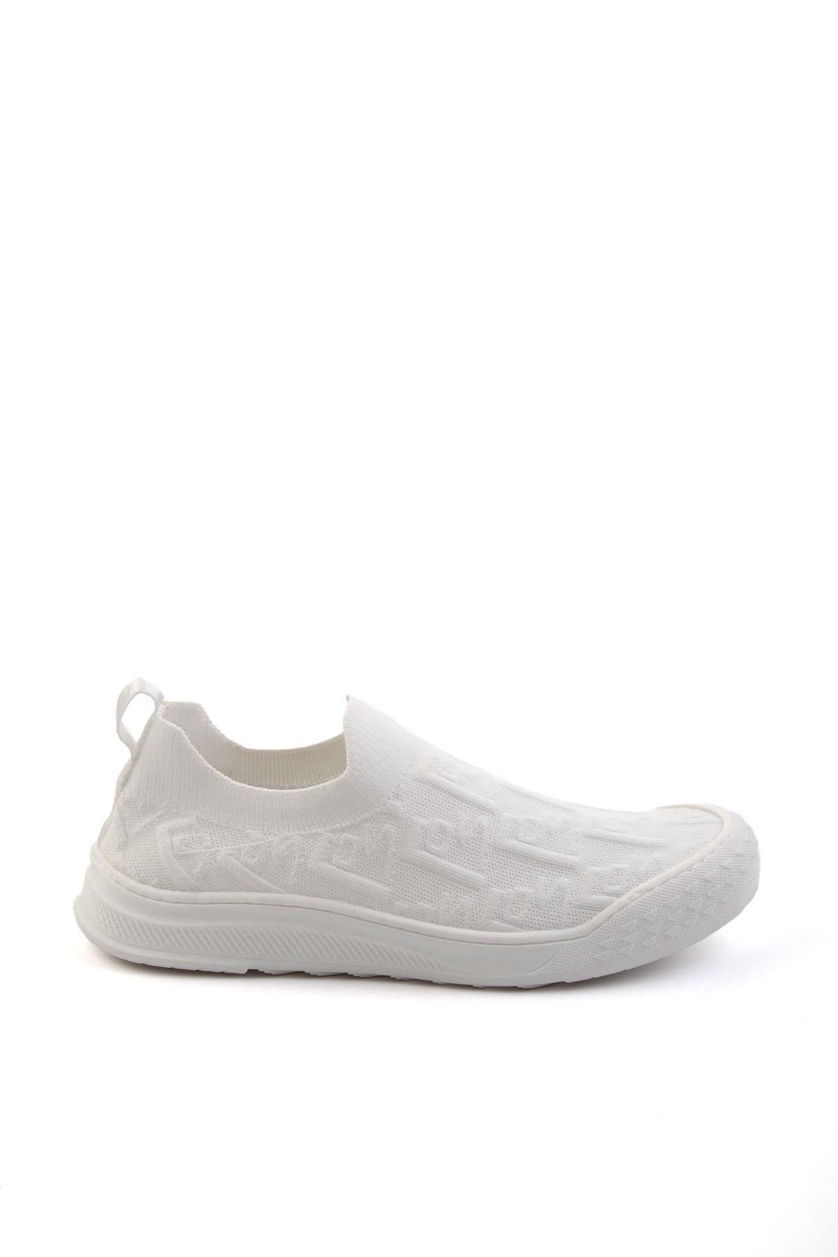 Beyaz  Erkek Sneaker E01175588182