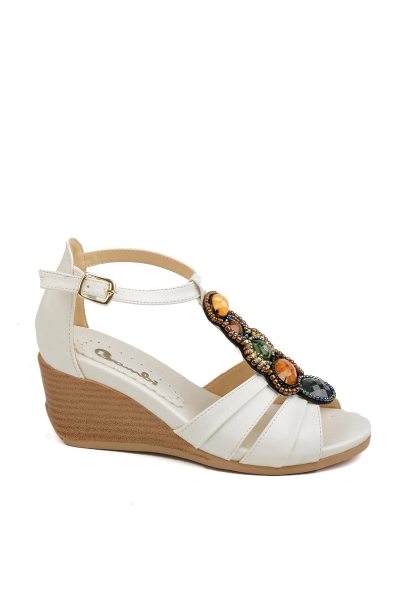 BEYAZ OUTLET SANDALET D0178101209