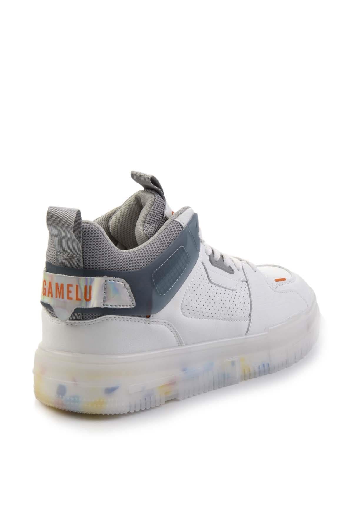 Beyaz Füme  Erkek Bot & Bootie E02175603009