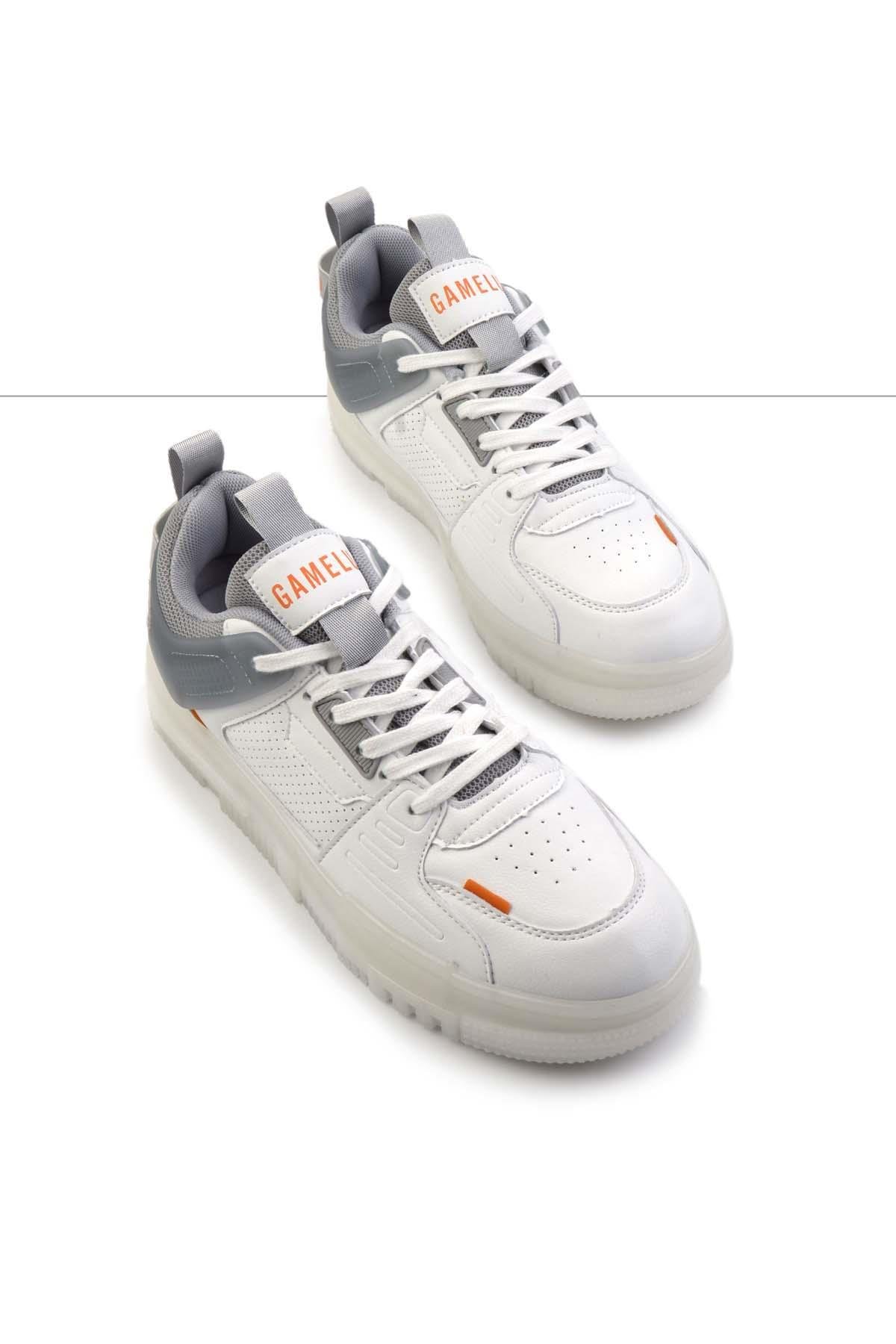 Beyaz Füme  Erkek Sneaker E01175602009