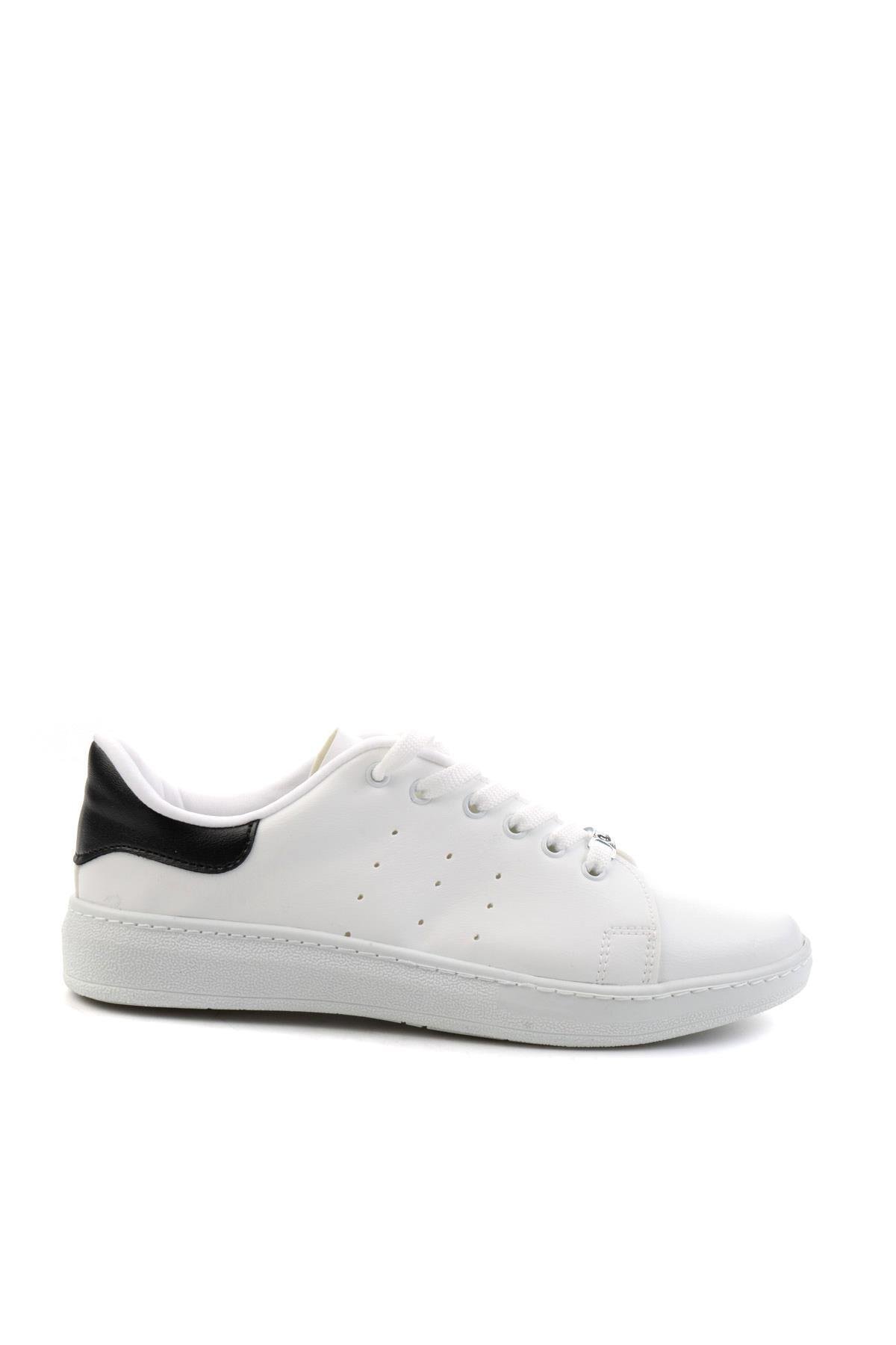 Beyaz Gümüş  Kadın Sneaker K01530175409