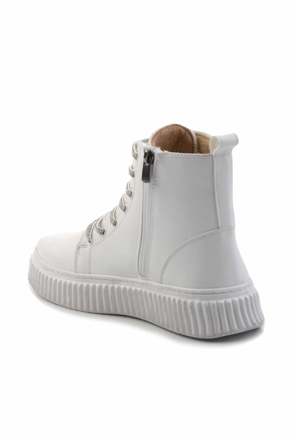 Beyaz  Kadın Bot & Bootie K02714131509