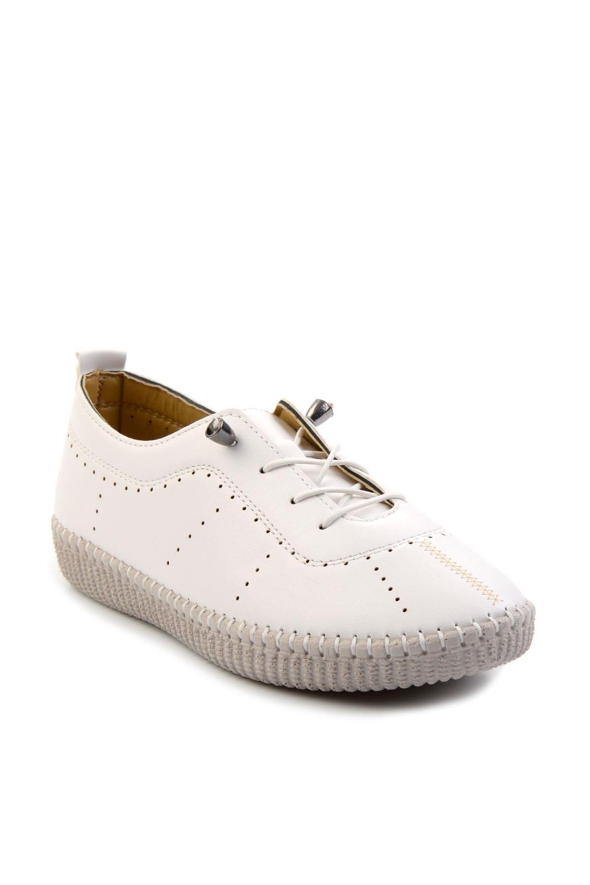 Beyaz  Kadın Casual Ayakkabı K01536198009