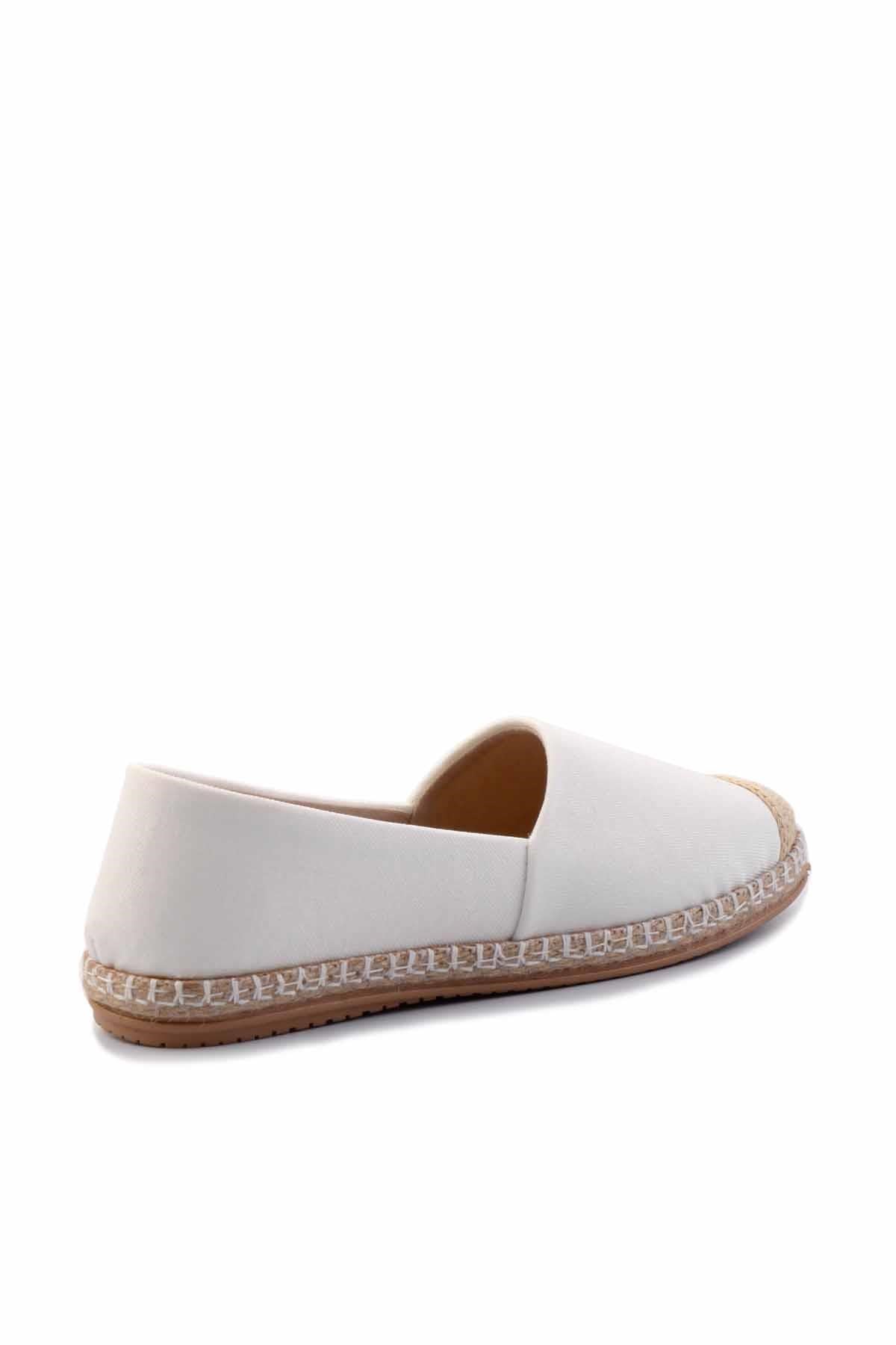 Beyaz  Kadın Espadril K01125010018
