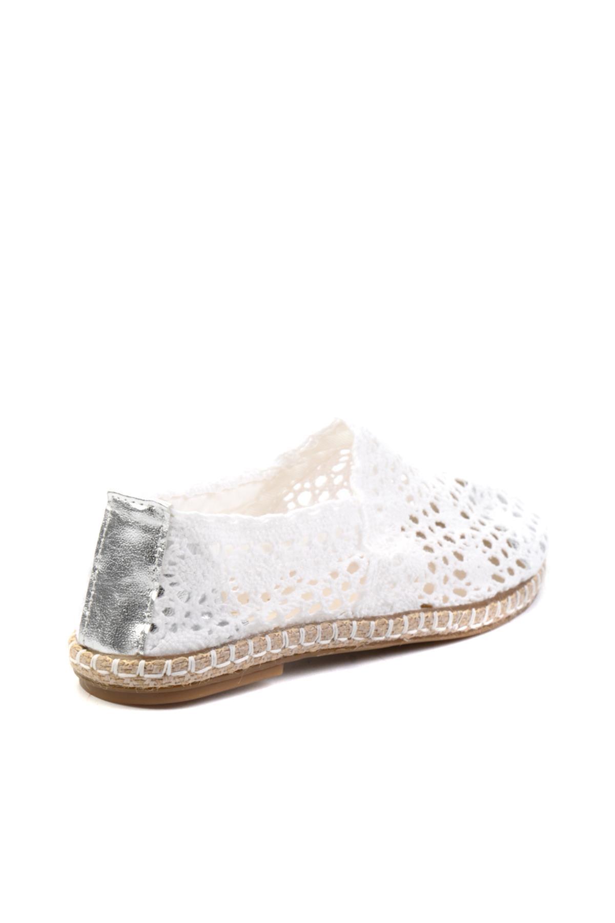 Beyaz  Kadın Espadril K01534100013