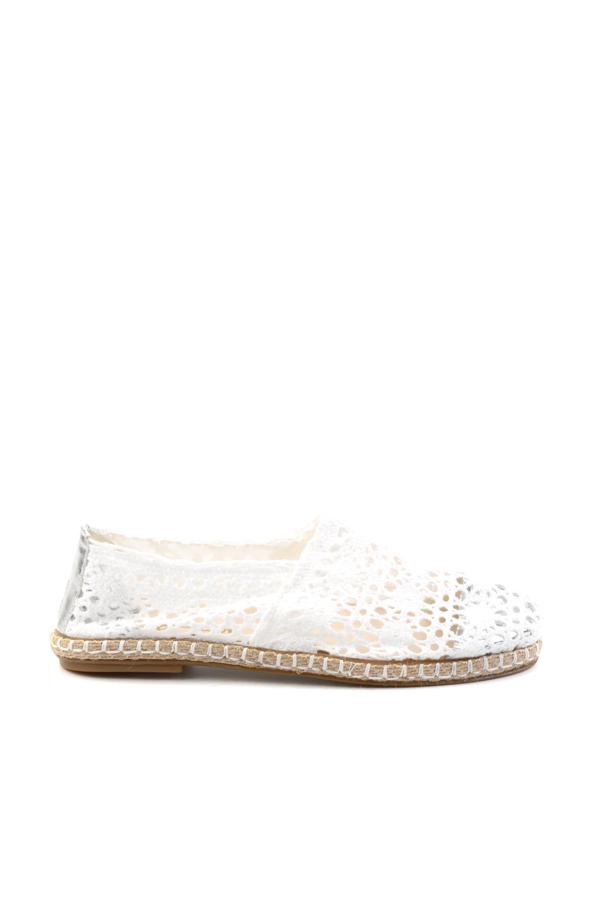 Beyaz  Kadın Espadril K01534100013